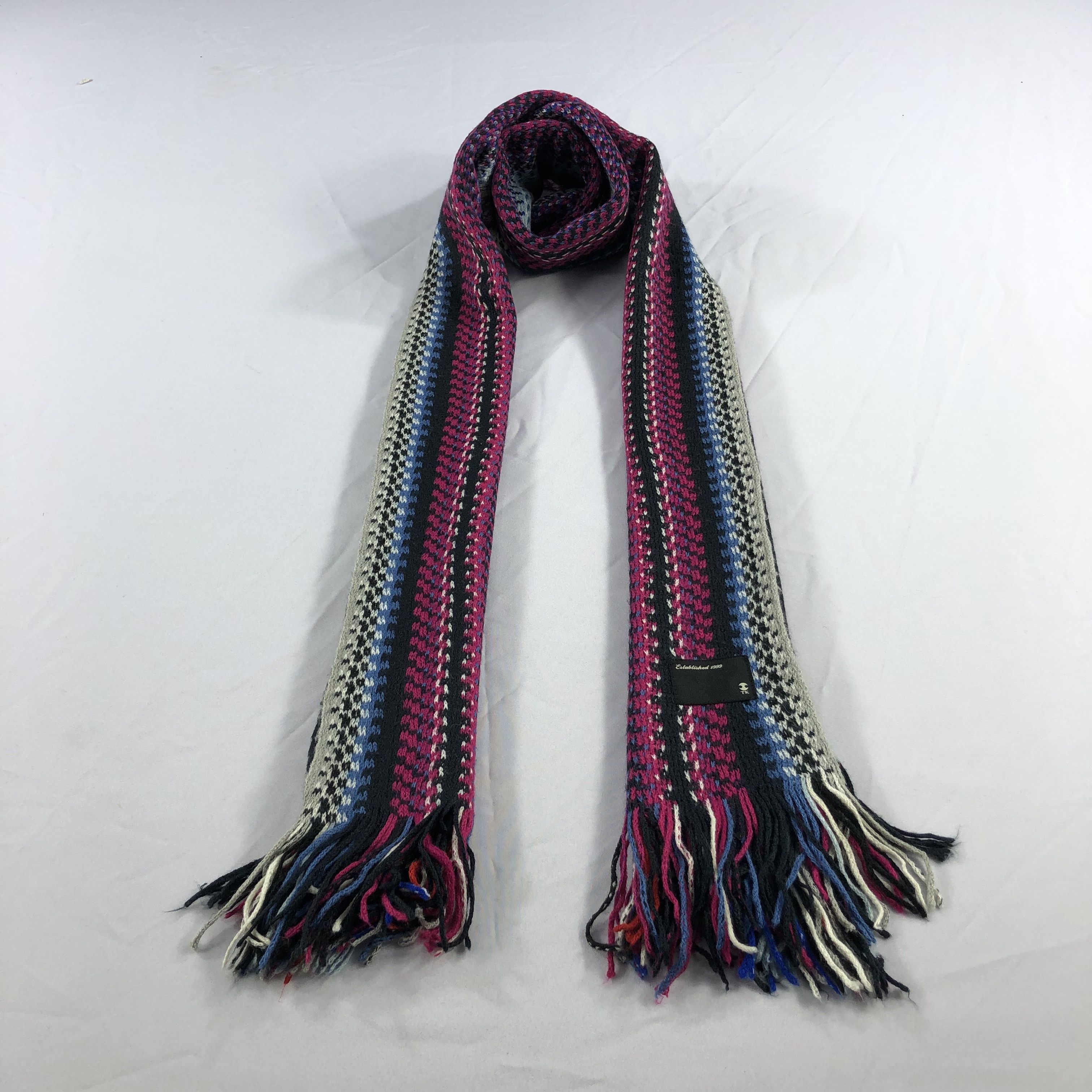 Takeo Kikuchi Takeo Kikuchi Wool Scarf Muffler V1013 Size ONE SIZE - 1 Thumbnail