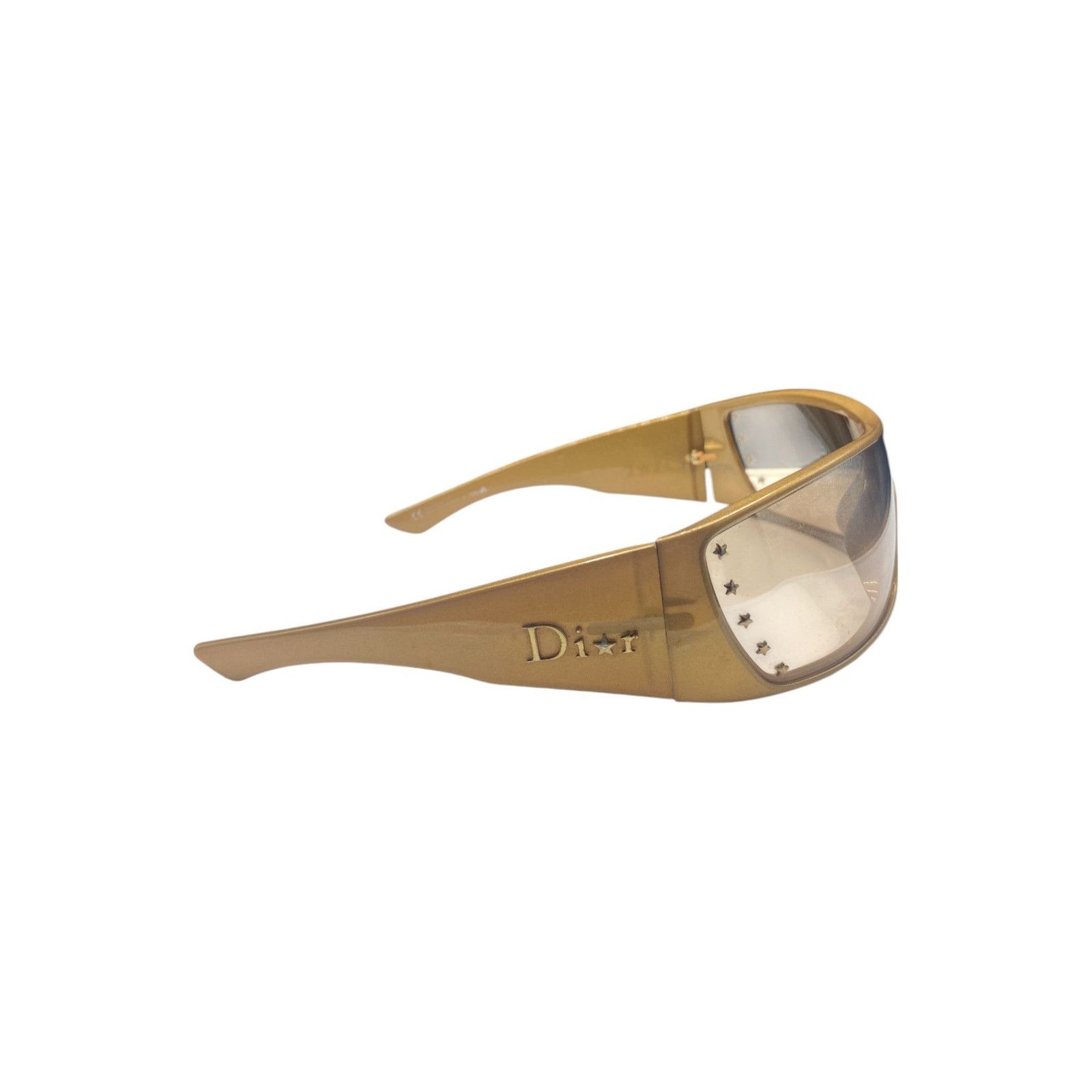 Dior Stelle Star Gold Sunglasses Size ONE SIZE - 5 Thumbnail