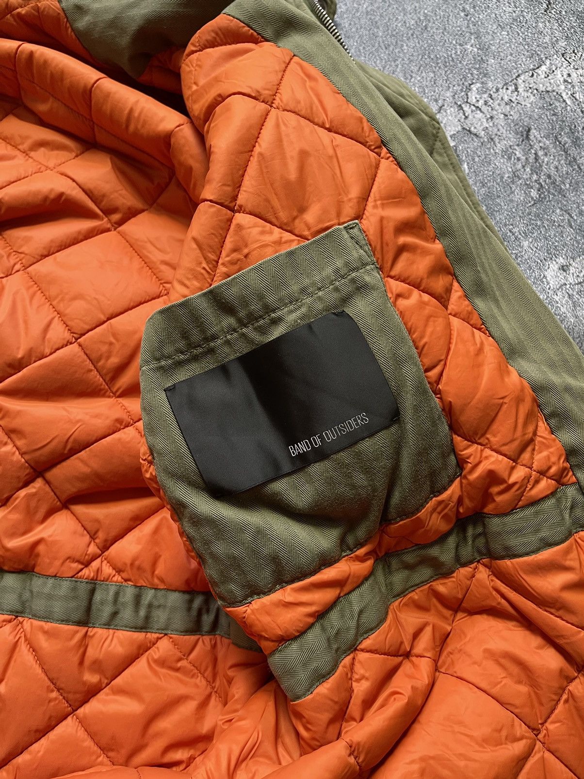 Band Of Outsiders Band of outsiders fw19 stripped parka jacket Size US XL / EU 56 / 4 - 16 Thumbnail