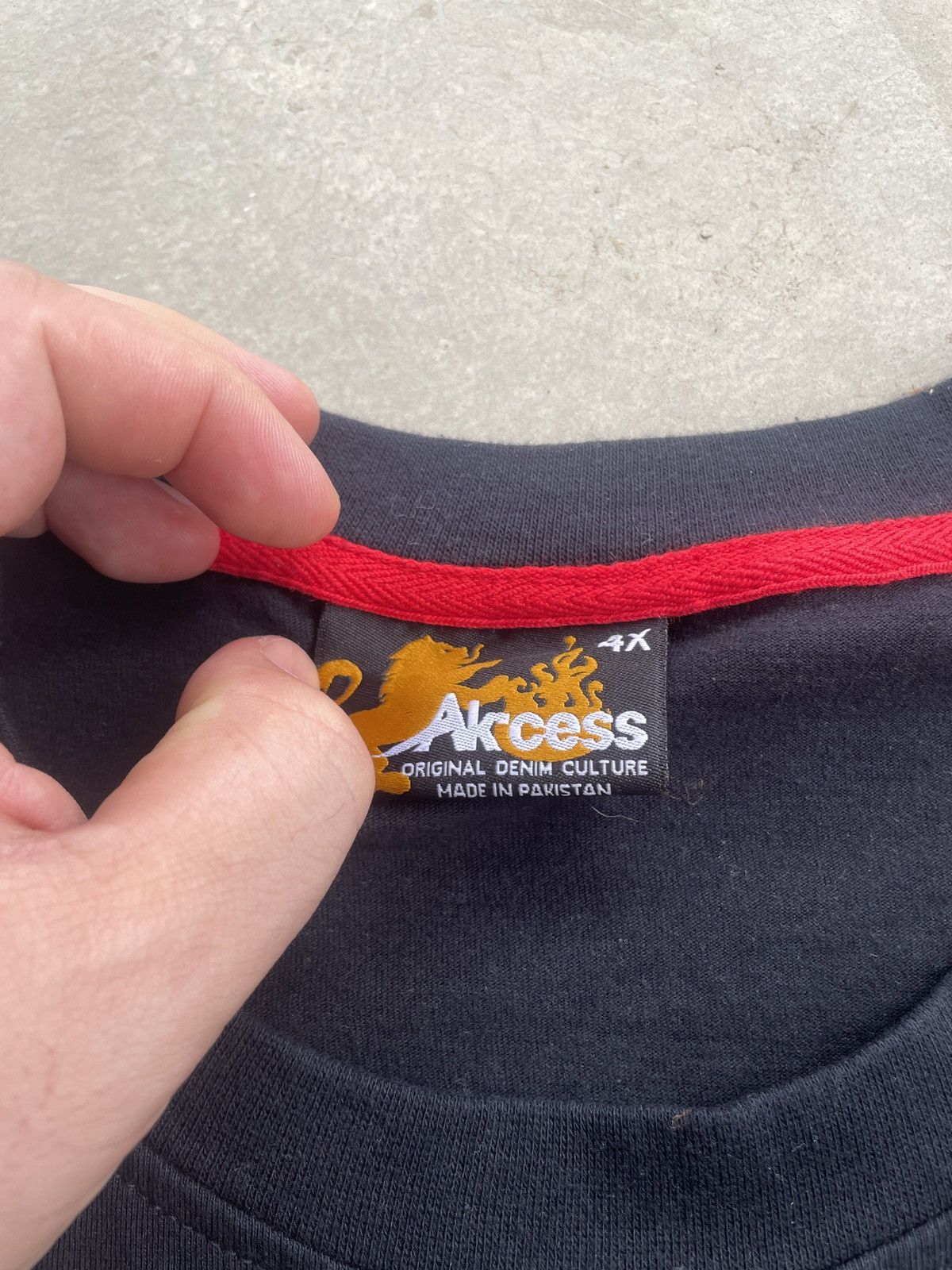 Vintage Y2K AKCESS HIP HOP RAP TEE Size US XXL / EU 58 / 5 - 5 Thumbnail