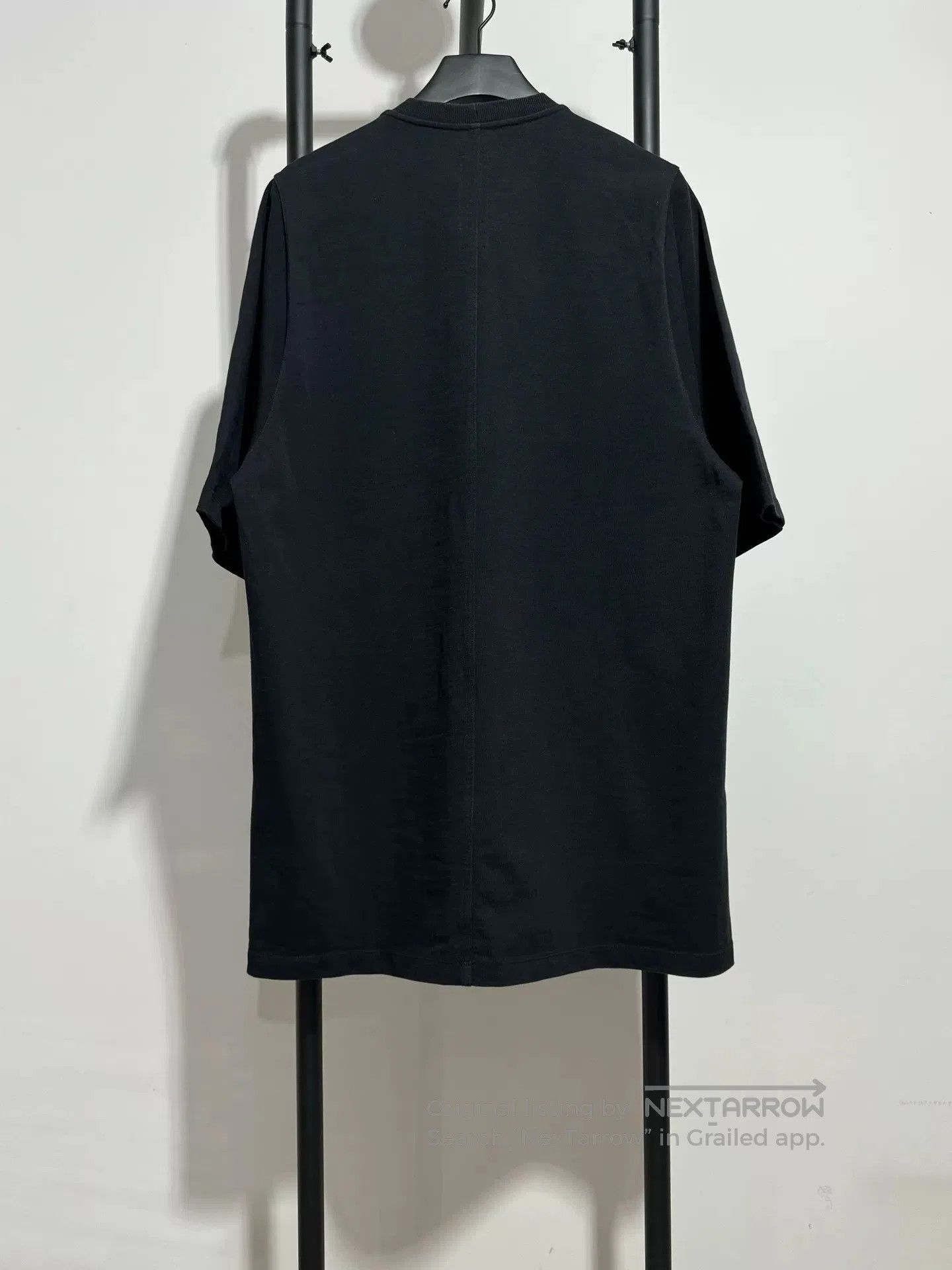 Rick Owens rick owens black short sleeve oversized tee. Size US M / EU 48-50 / 2 - 2 Thumbnail