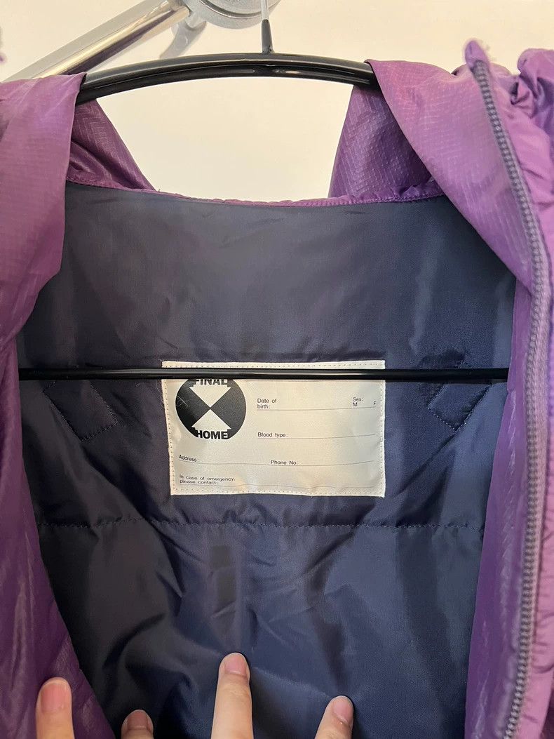 Issey Miyake Issey Miyake Pleated Emperor Purple Down Jacket 2504-Nextar Size US M / EU 48-50 / 2 - 7 Thumbnail