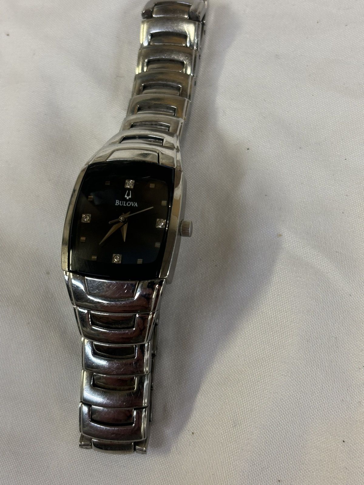 Bulova Bulova Diamond B2 Silver Tone Womens Watch! Size ONE SIZE - 9 Thumbnail