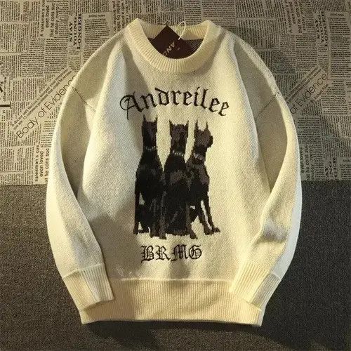 2120 Handcrafted Doberman Dog Sweater Size US L / EU 52-54 / 3 - 1 Thumbnail