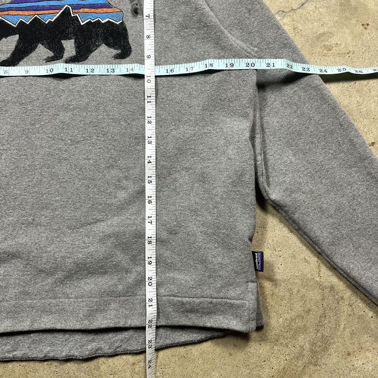 Patagonia Grey Outdoors Patagonia Bear Logo Hoodie Sweatshirt Size M Size US M / EU 48-50 / 2 - 6 Thumbnail