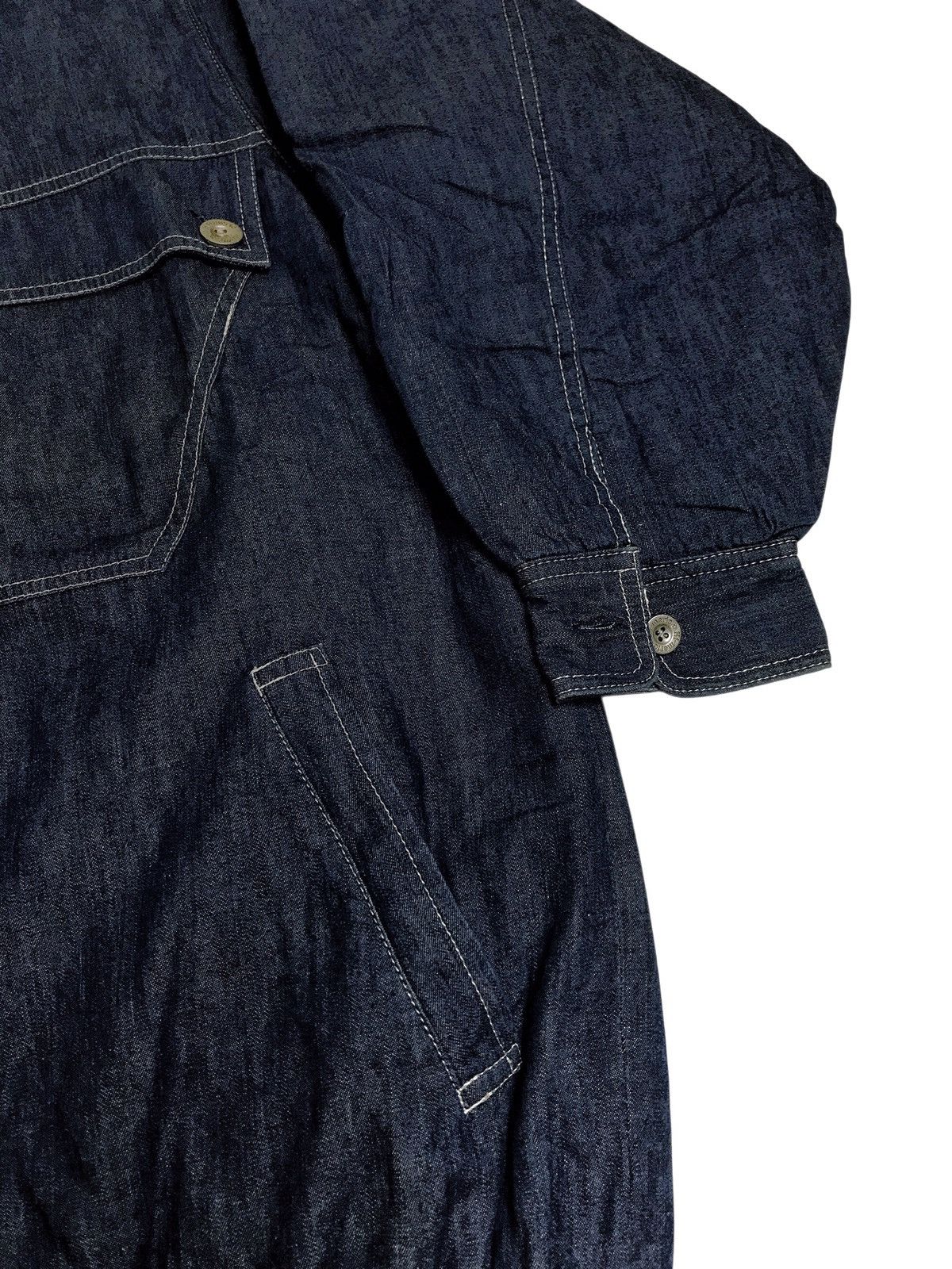 Japanese Brand × Vintage Hi-Meric Vintage Detachable Denim Jacket Size US XL / EU 56 / 4 - 6 Thumbnail