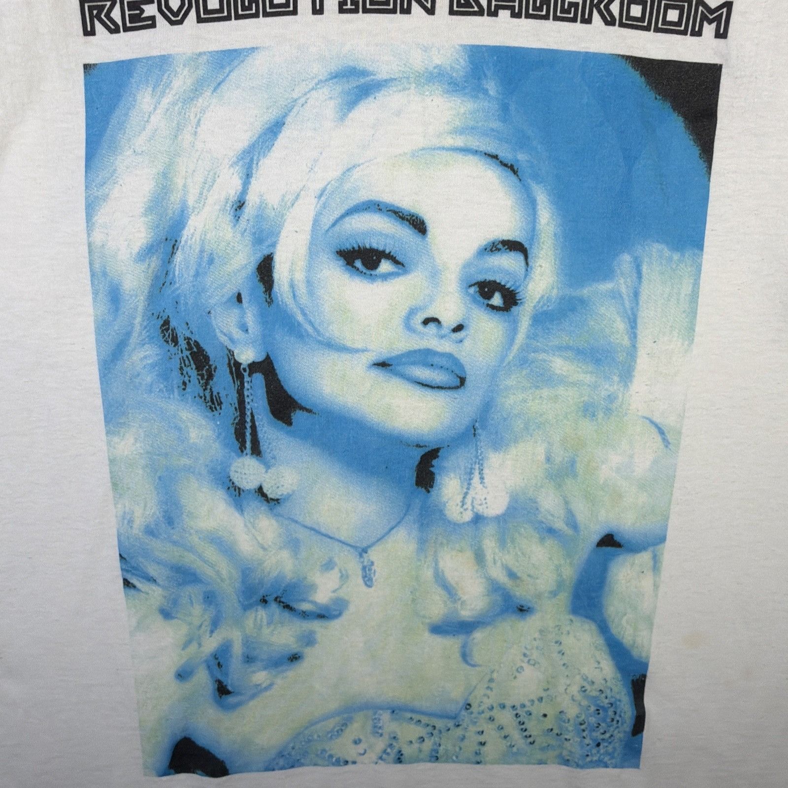 Band Tees Vintage Nina Hagen Shirt Mens Large White 80s Revolution Size US L / EU 52-54 / 3 - 4 Thumbnail