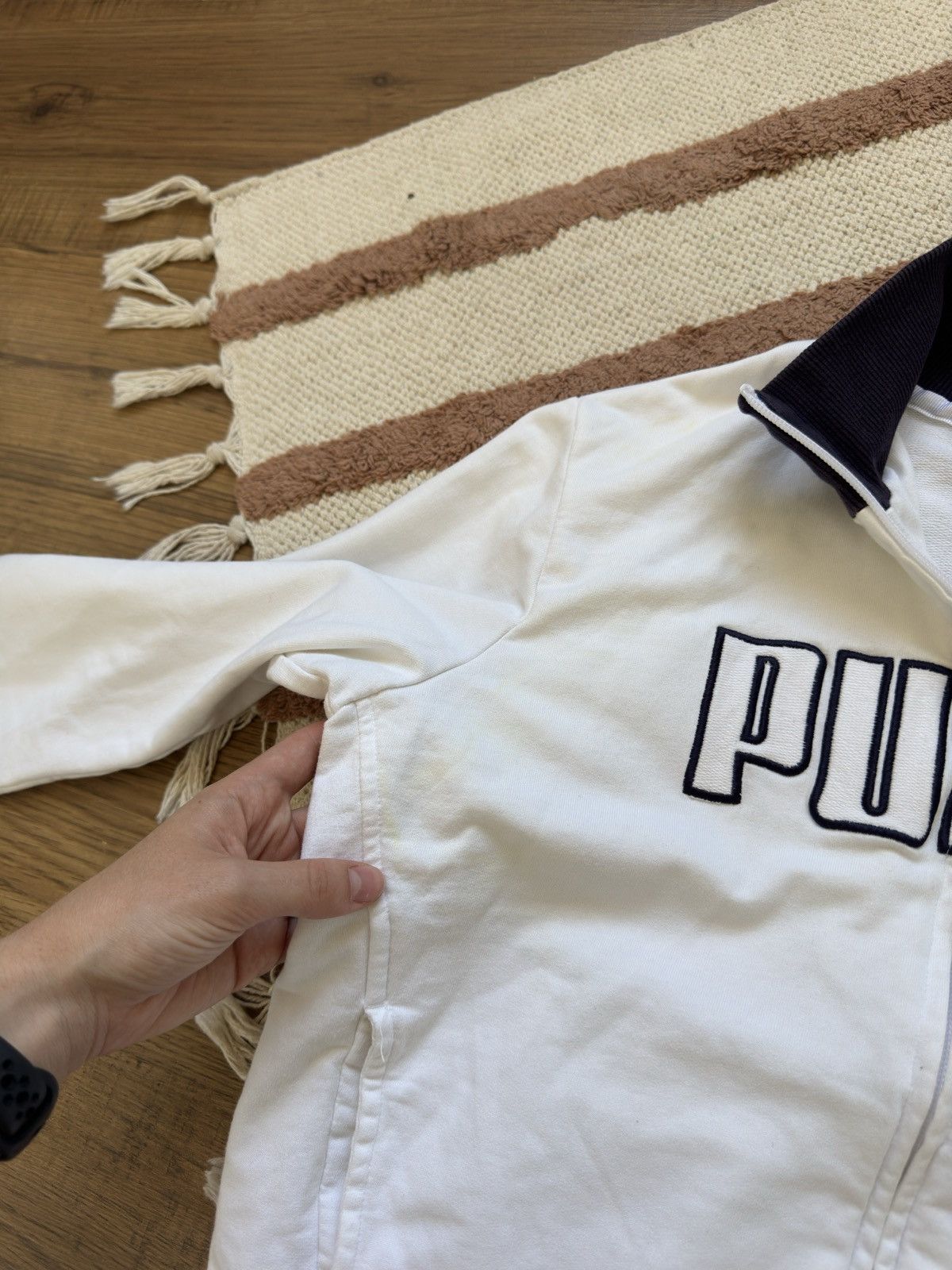 Puma VINTAGE PUMA Y2K 2000s ZIP SWEATSHIRT Size S / US 4 / IT 40 - 6 Thumbnail