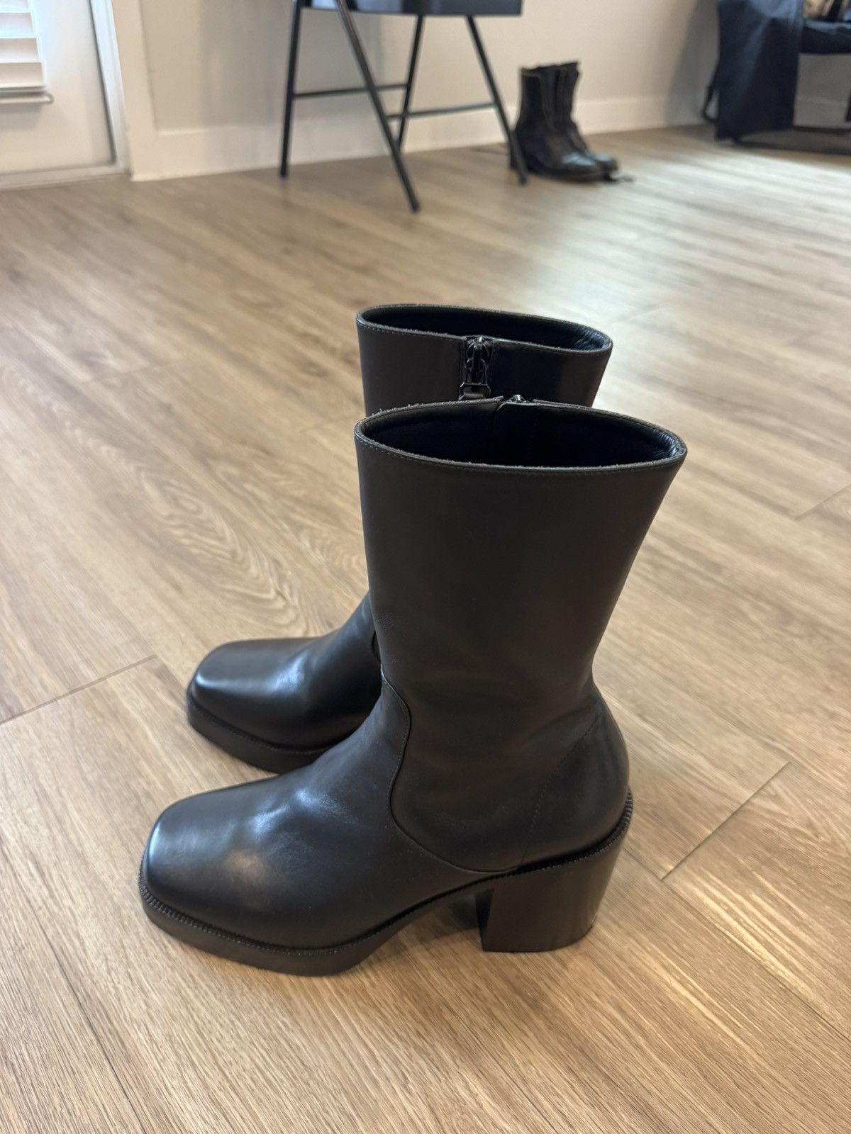 Balenciaga Balenciaga SS17 square toe heel boots Size US 8 / EU 41 - 1 Thumbnail