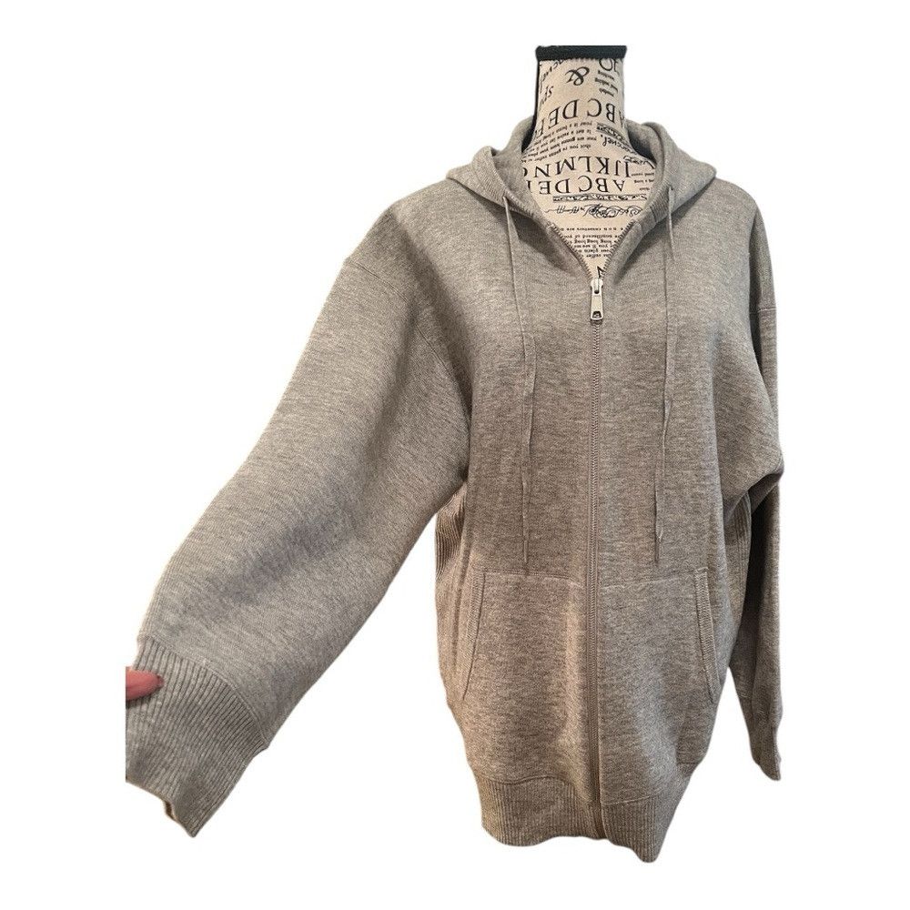 THAKOON Thakoon Sweater full zip oversized hoodie, size XL, color h Size XL / US 12-14 / IT 48-50 - 4 Thumbnail