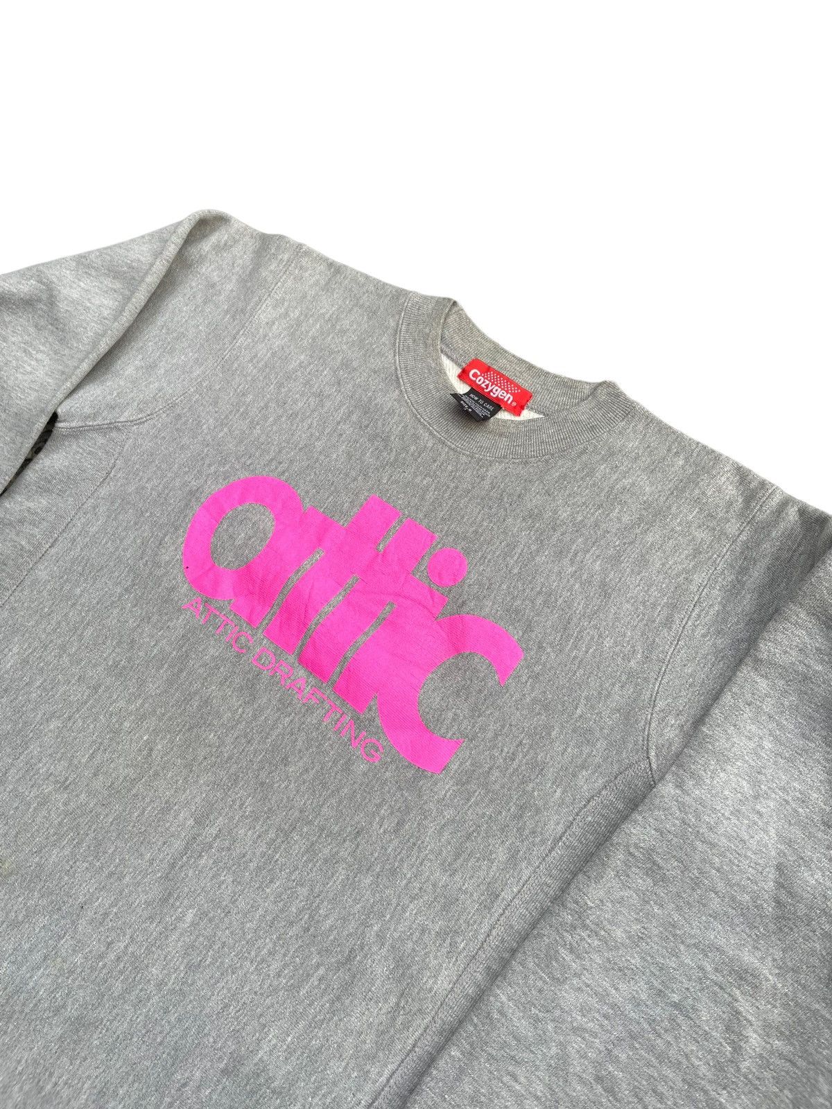 Japanese Brand × Team Cozy Cozygen Attic Drafting Reverseweave Crewneck Size US S / EU 44-46 / 1 - 2 Thumbnail