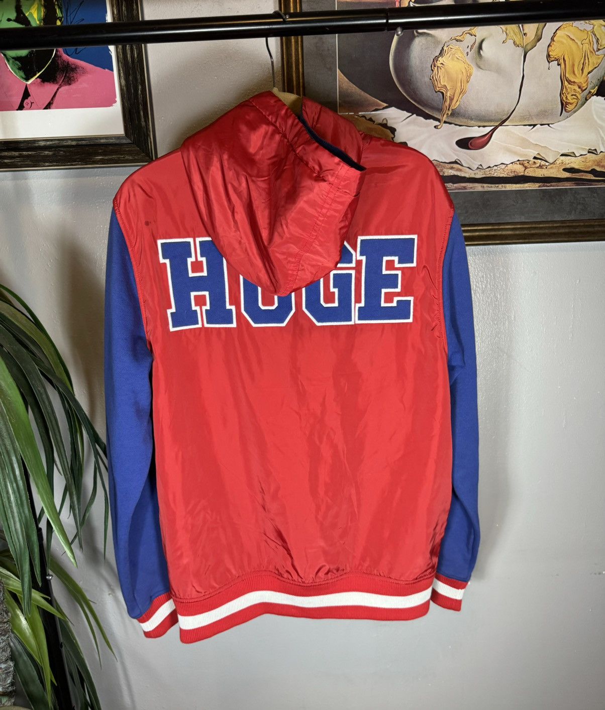 The Hundreds The Hundreds X Drawing Lines Red And Blue Hooded Jacket Size US L / EU 52-54 / 3 - 2 Thumbnail