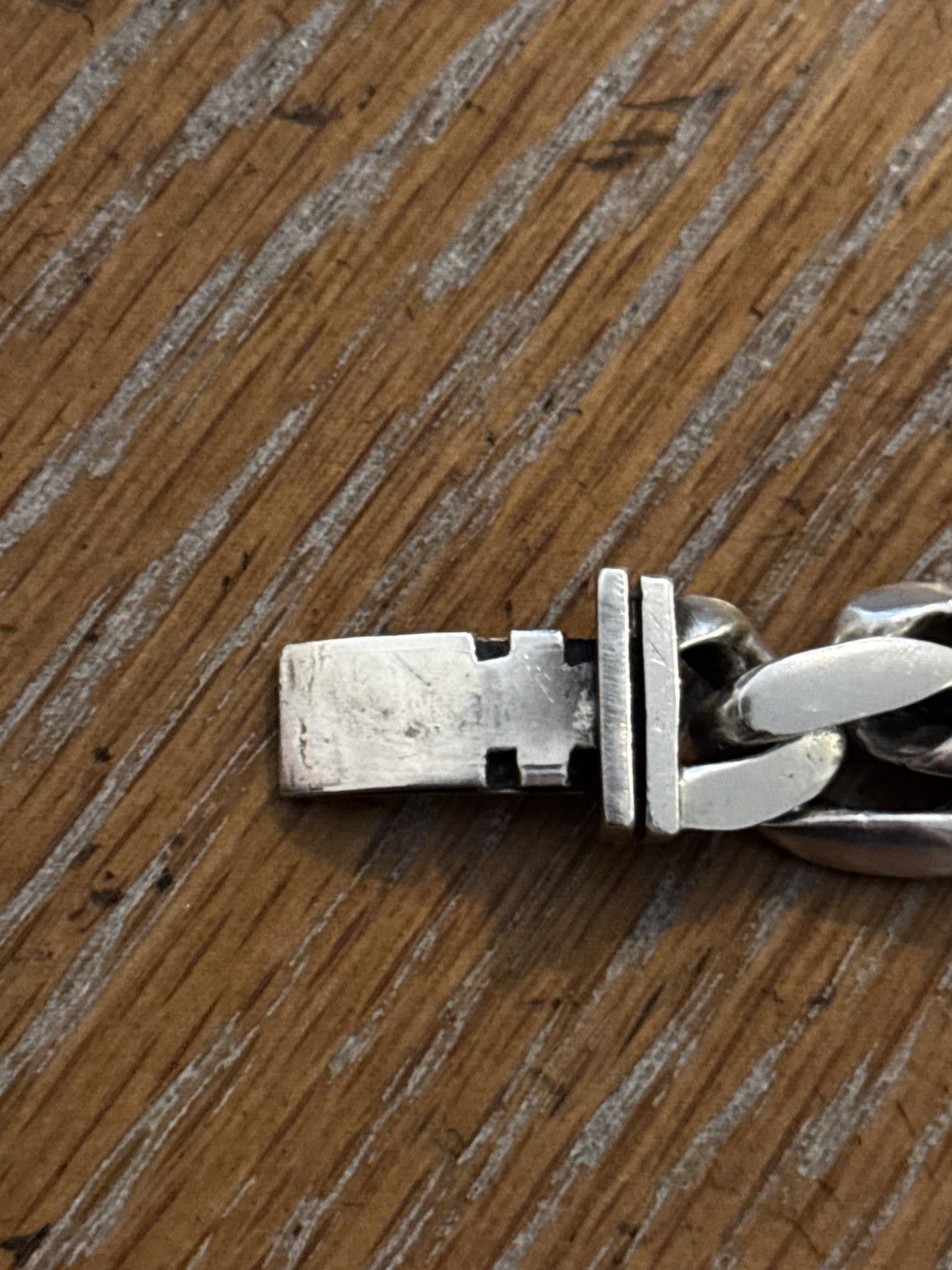 Chrome Hearts Chrome Hearts Keeper ID Cuban Link Bracelet Size ONE SIZE - 11 Thumbnail