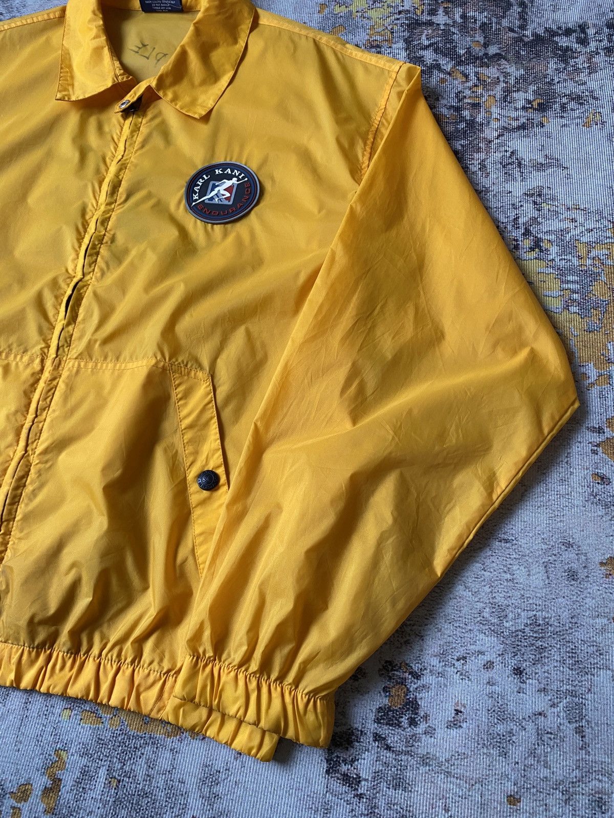 Vintage Vintage 90’s Karl Kani Big Logo Back Hit Windbreaker Jacket Size US XL / EU 56 / 4 - 9 Thumbnail