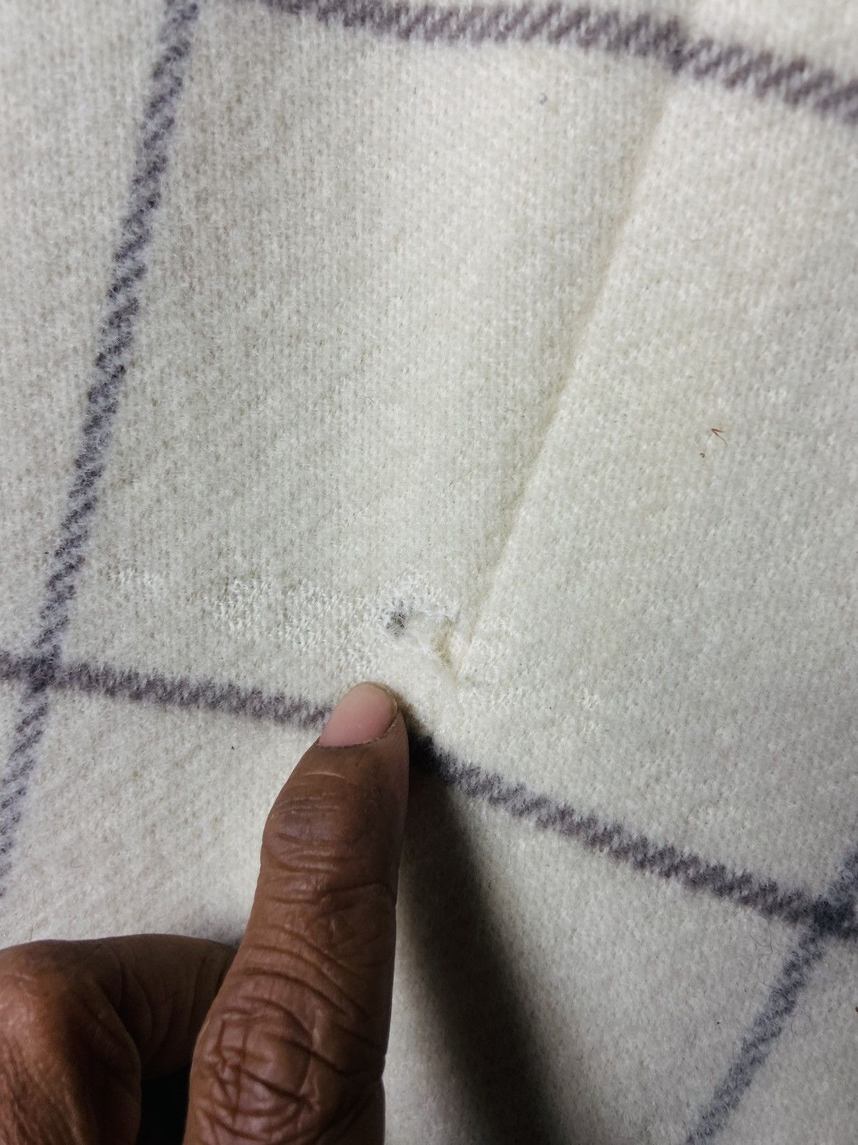 Christian Dior Monsieur Plaid Tartan Wool Blazer (Beige)