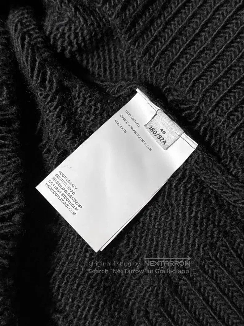 Our Legacy Our Legacy Lace-trimmed sweater Size US S / EU 44-46 / 1 - 4 Thumbnail