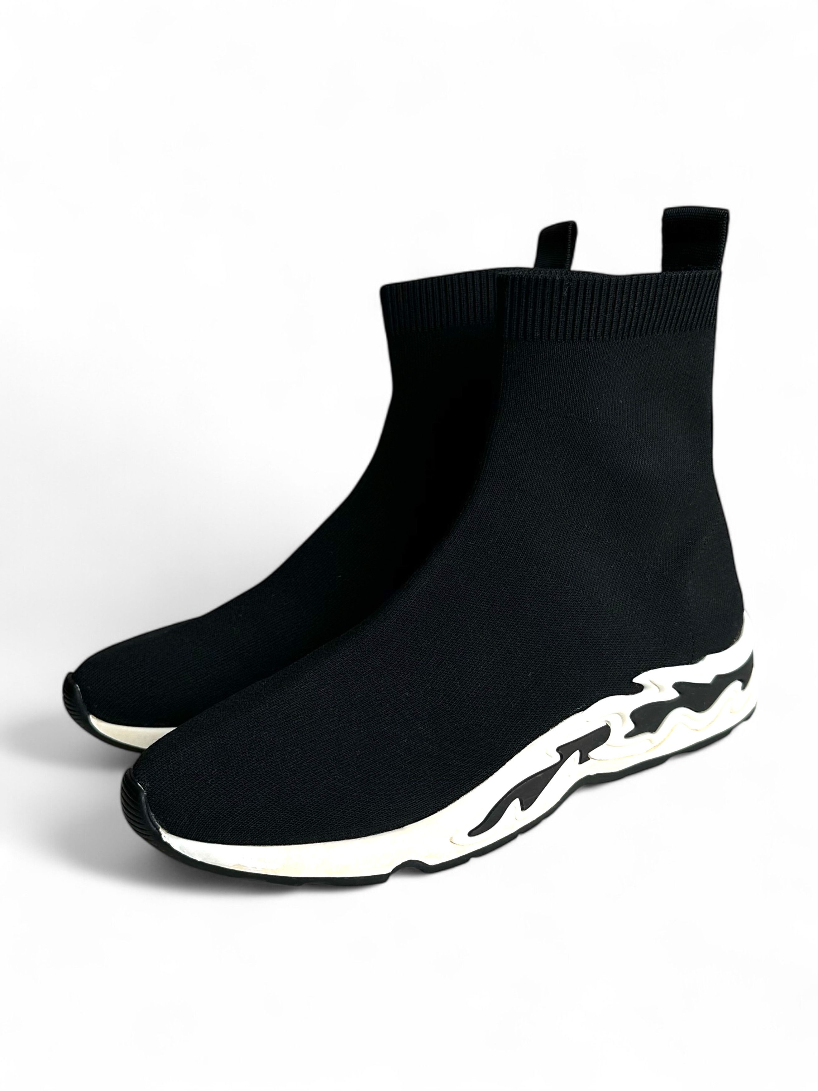 Sandro SANDRO PARIS Flame Trainers In Black (36) Size US 6 / IT 36 - 2 Thumbnail