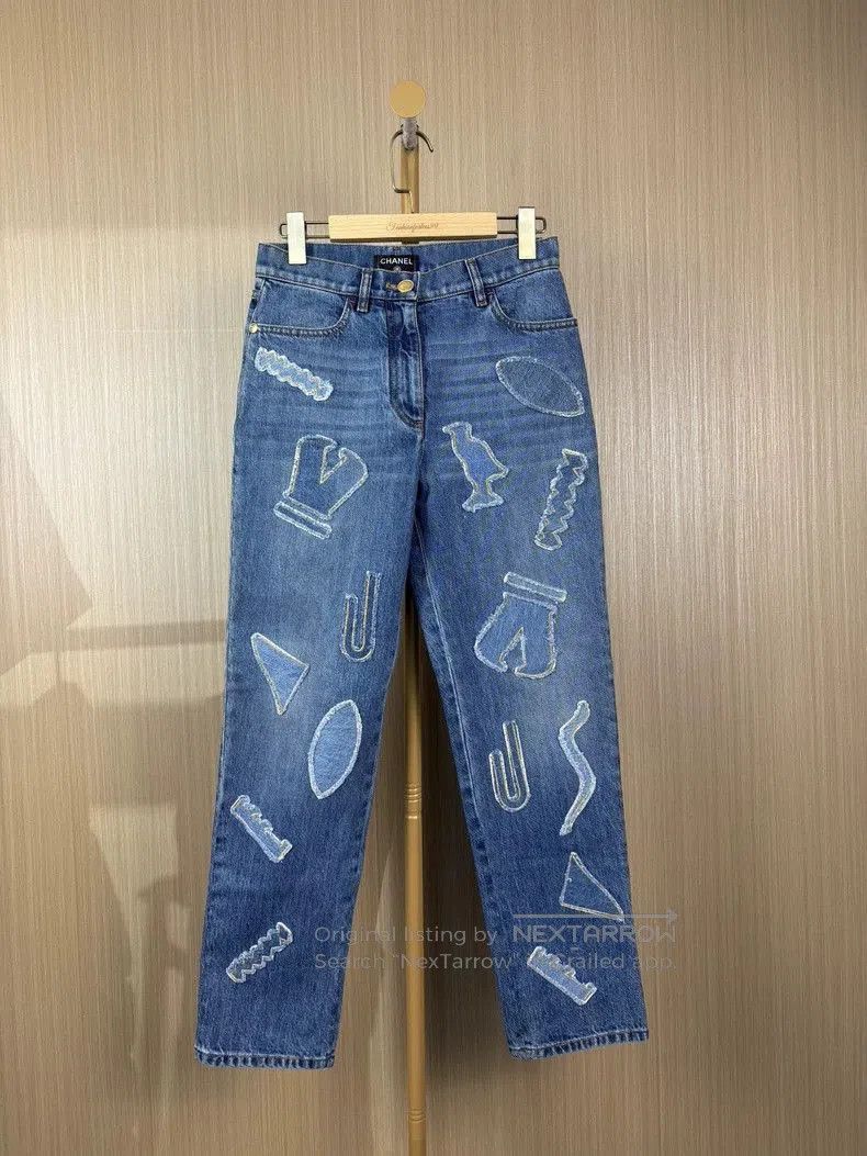 Chanel Chanel Egypt Collection Denim Jeans 34 . Size US 34 / EU 50 - 1 Thumbnail