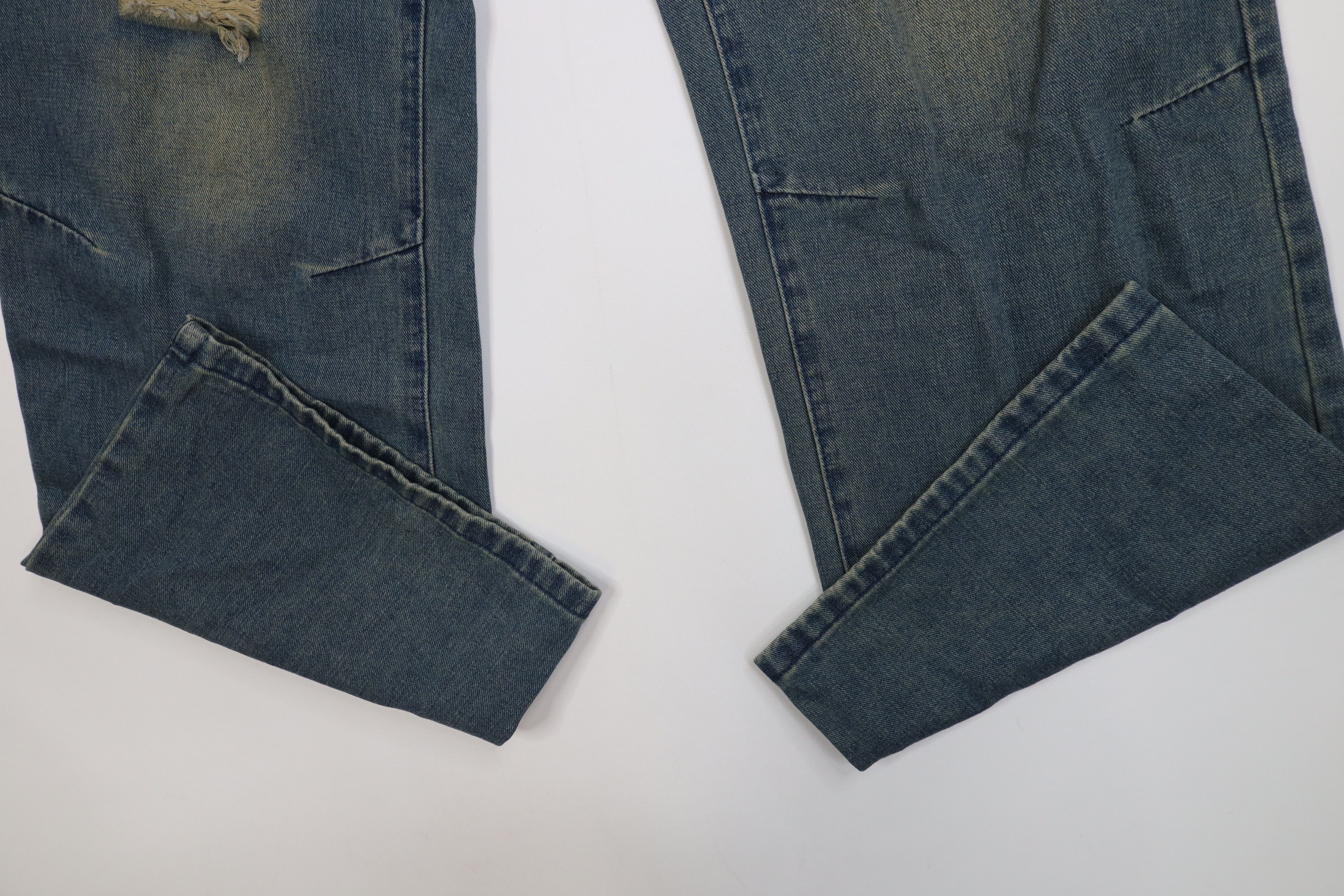 Vintage Vintage 90s Y2K Streetwear Baggy Wide Leg Jeans Big Pockets Size US 34 / EU 50 - 5 Thumbnail