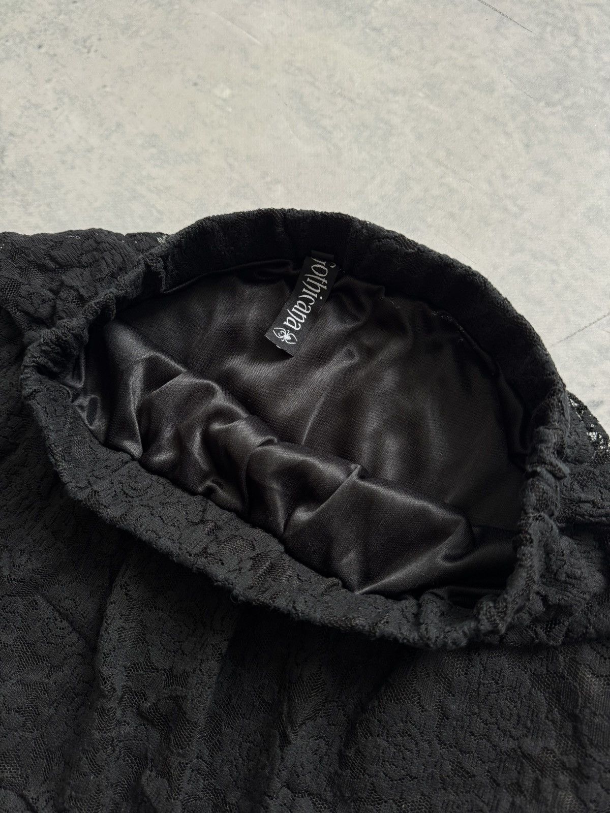 Designer × Hysteric Glamour × Vintage Gothicana skirt black Avant Garde wmns Size 26" / US 2 / IT 38 - 3 Thumbnail