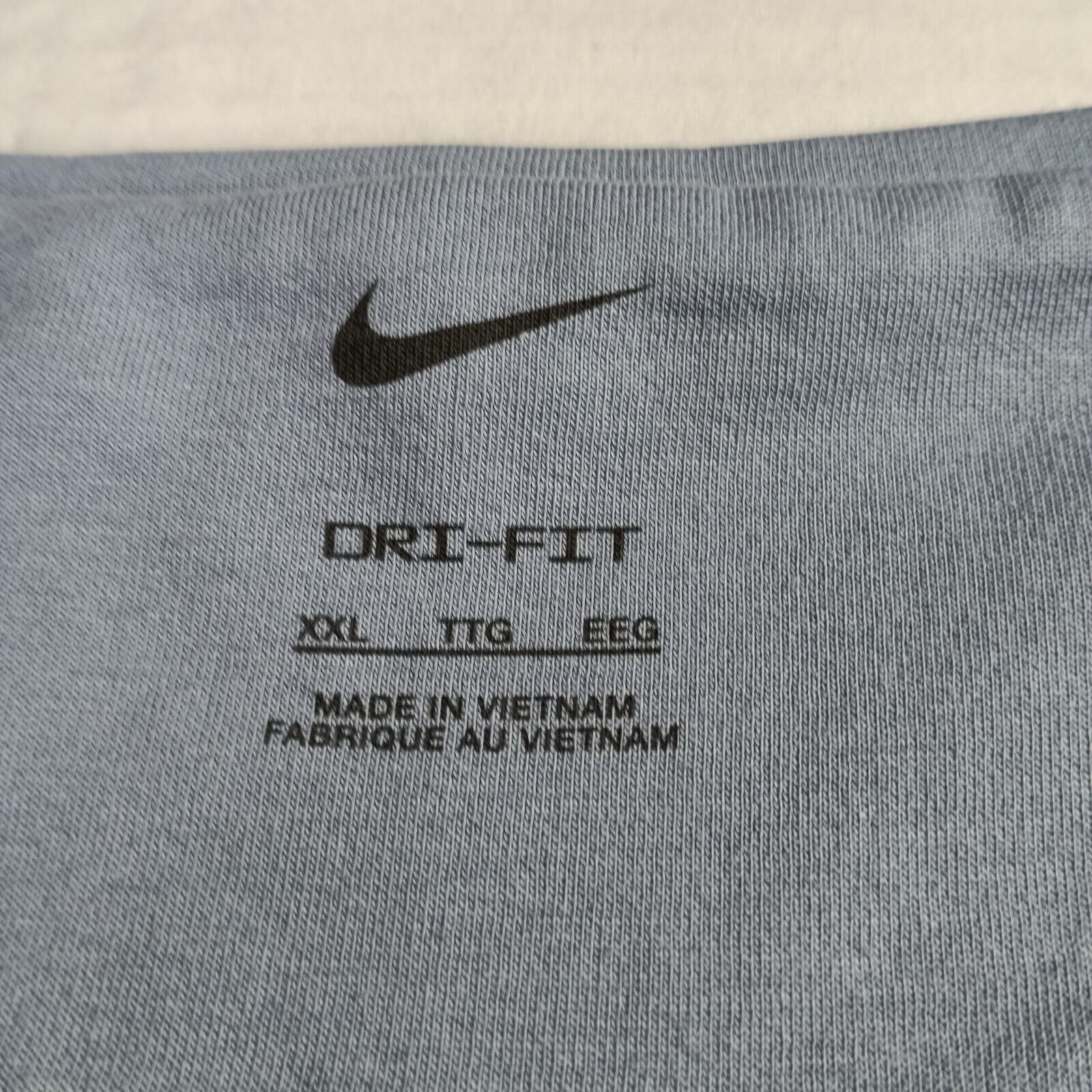 Nike Nike Dri-FIT Tank Top Men's 2XL XXL Slate Blue Muscle Shirt Size US XXL / EU 58 / 5 - 3 Thumbnail