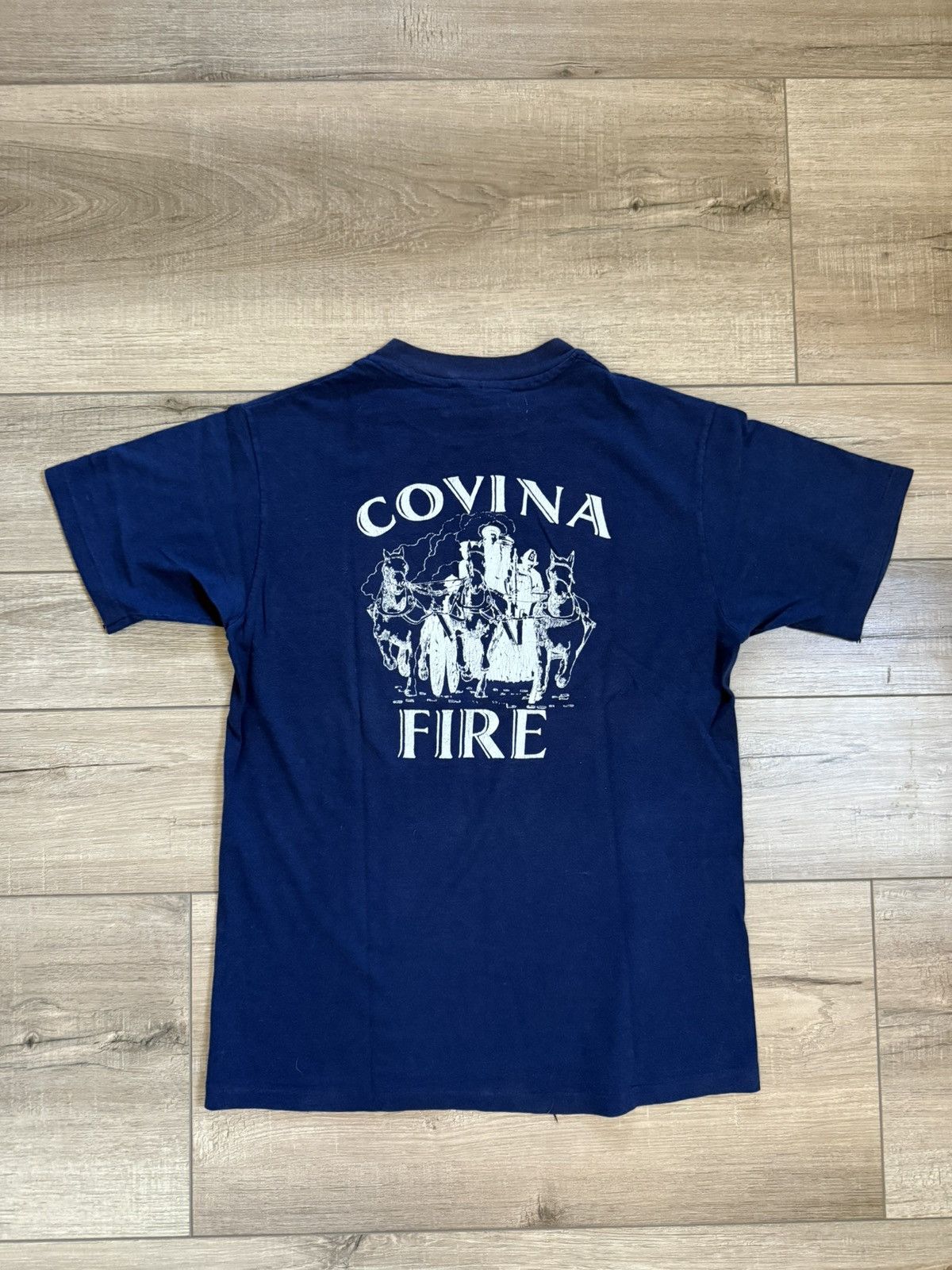 Vintage 1990s Covina Fire T-Shirt Size US M / EU 48-50 / 2 - 5 Thumbnail
