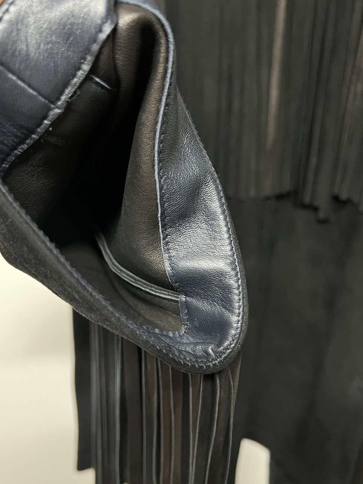 Takahiromiyashita The Soloist. Lamb Suede tassel coat Size US M / EU 48-50 / 2 - 12 Thumbnail