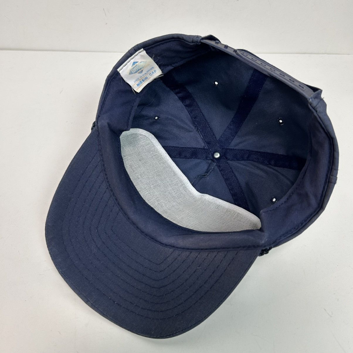 Vintage Raytheon navy blue baseball rope cap Size ONE SIZE - 4 Thumbnail