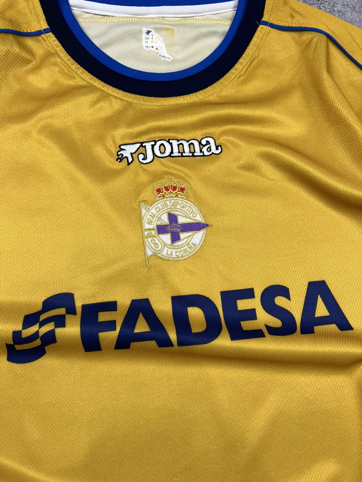 Joma Deportivo Joma 2002/2003 Away Kit Soccer Jersey Football Size US L / EU 52-54 / 3 - 4 Thumbnail