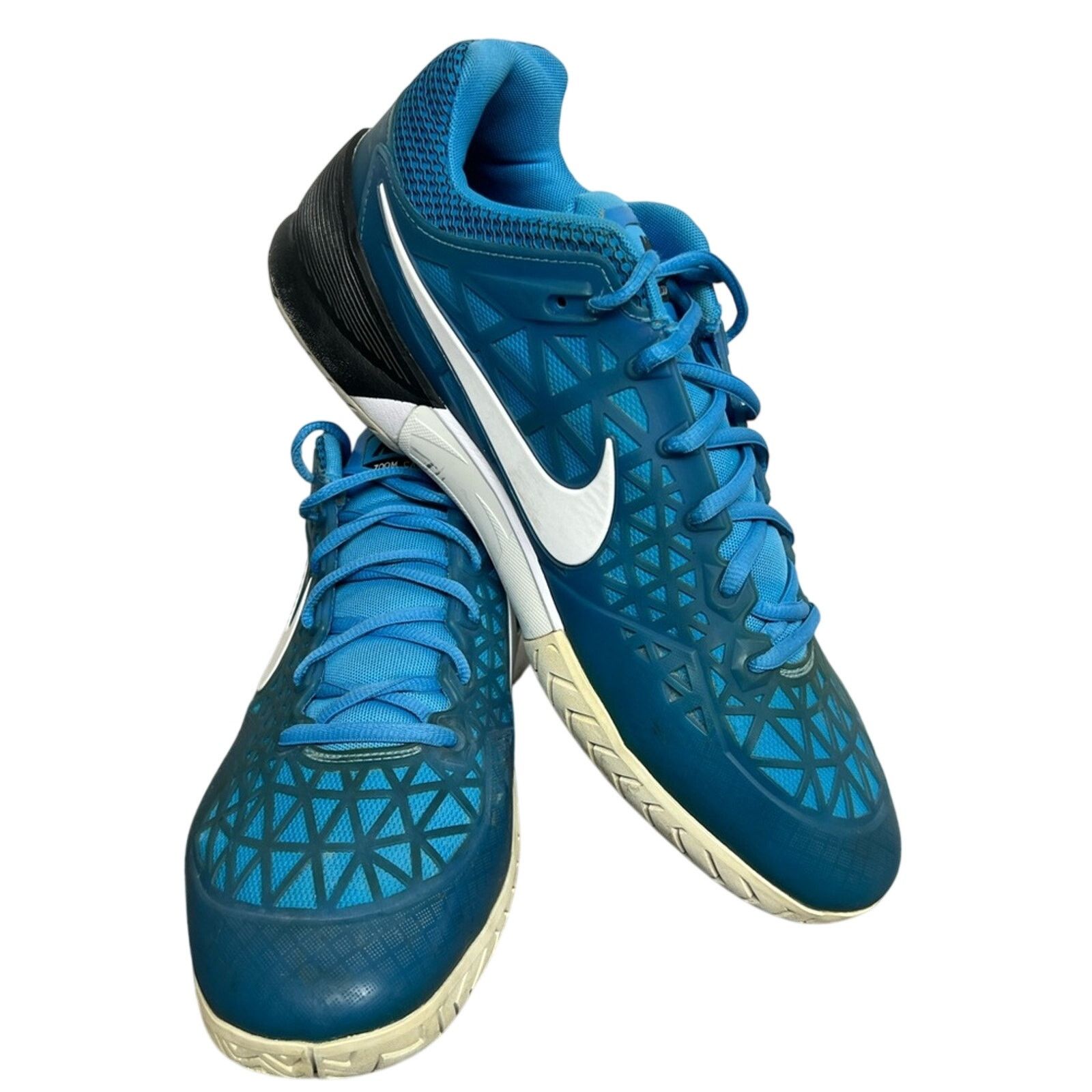 Nike Rare Nike Court Zoom Vapor Cage 2 Blue Tennis Shoes HC Mens Size US 13 / EU 46 - 3 Thumbnail