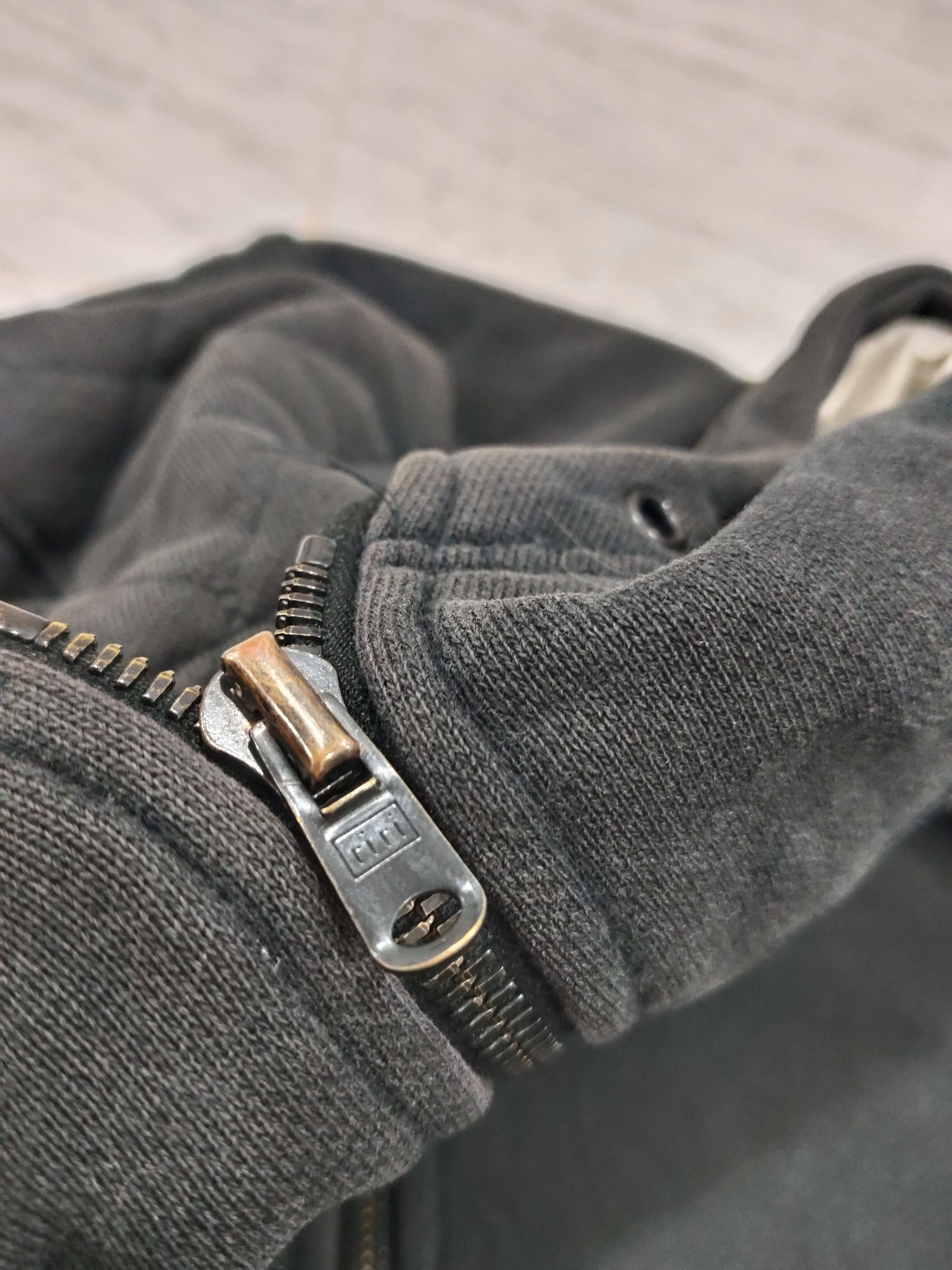 If Six Was Nine × Japanese Brand × Number (N)ine Vintage Number Nine Zipper Hoodie Heavy Sweatshirt Size US M / EU 48-50 / 2 - 5 Thumbnail