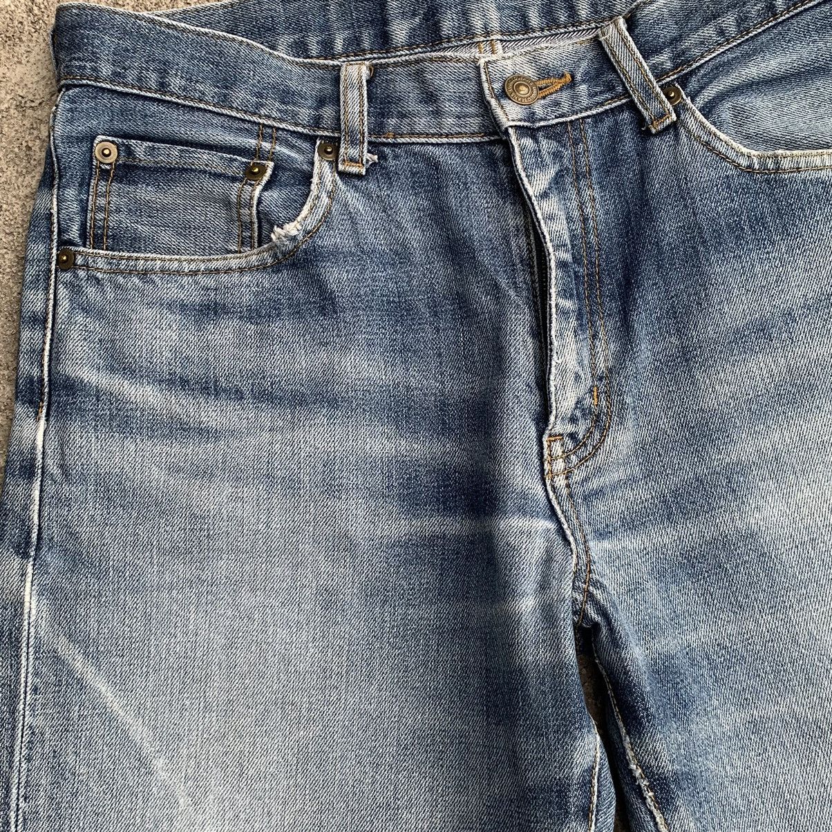 Undercover × Uniqlo Vintage Y2K Faded Lightwash Distressed Jeans W31x32 Size US 31 - 5 Thumbnail