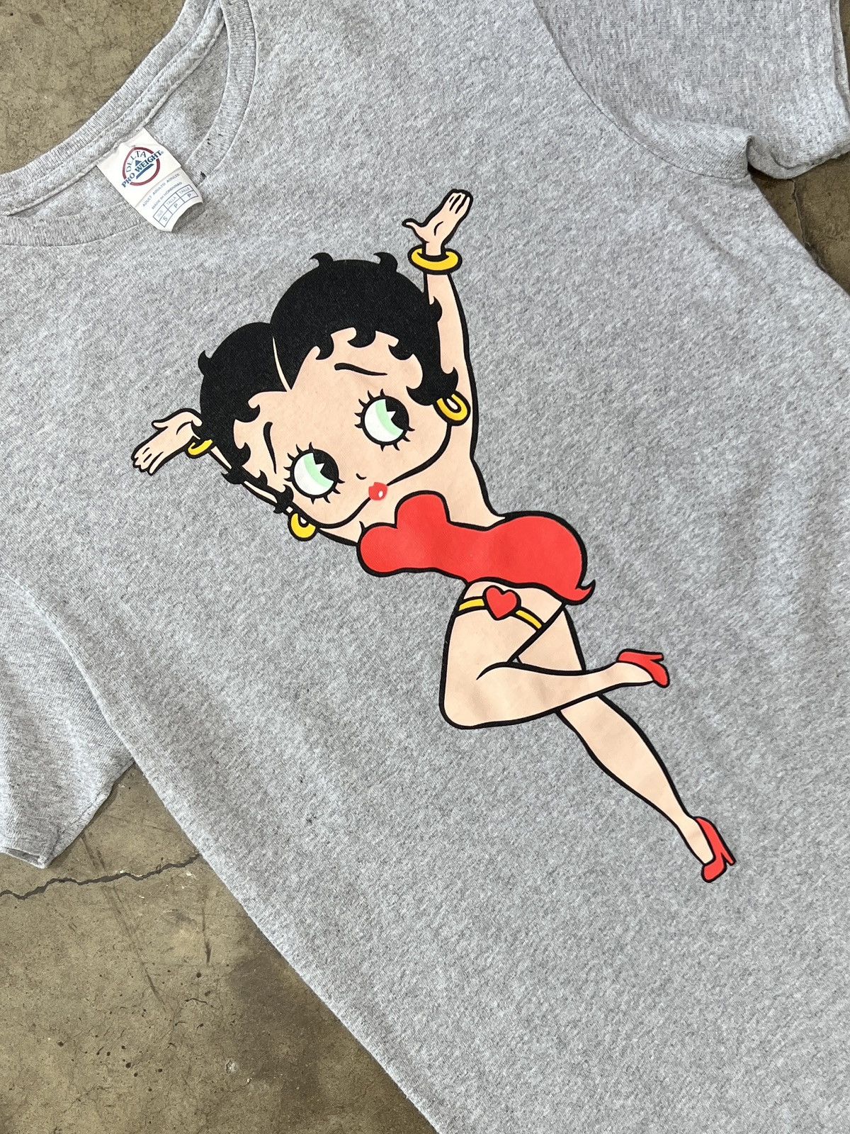 Vintage Vintage Betty Boop Garter Character Tee Small Size S / US 4 / IT 40 - 1 Thumbnail