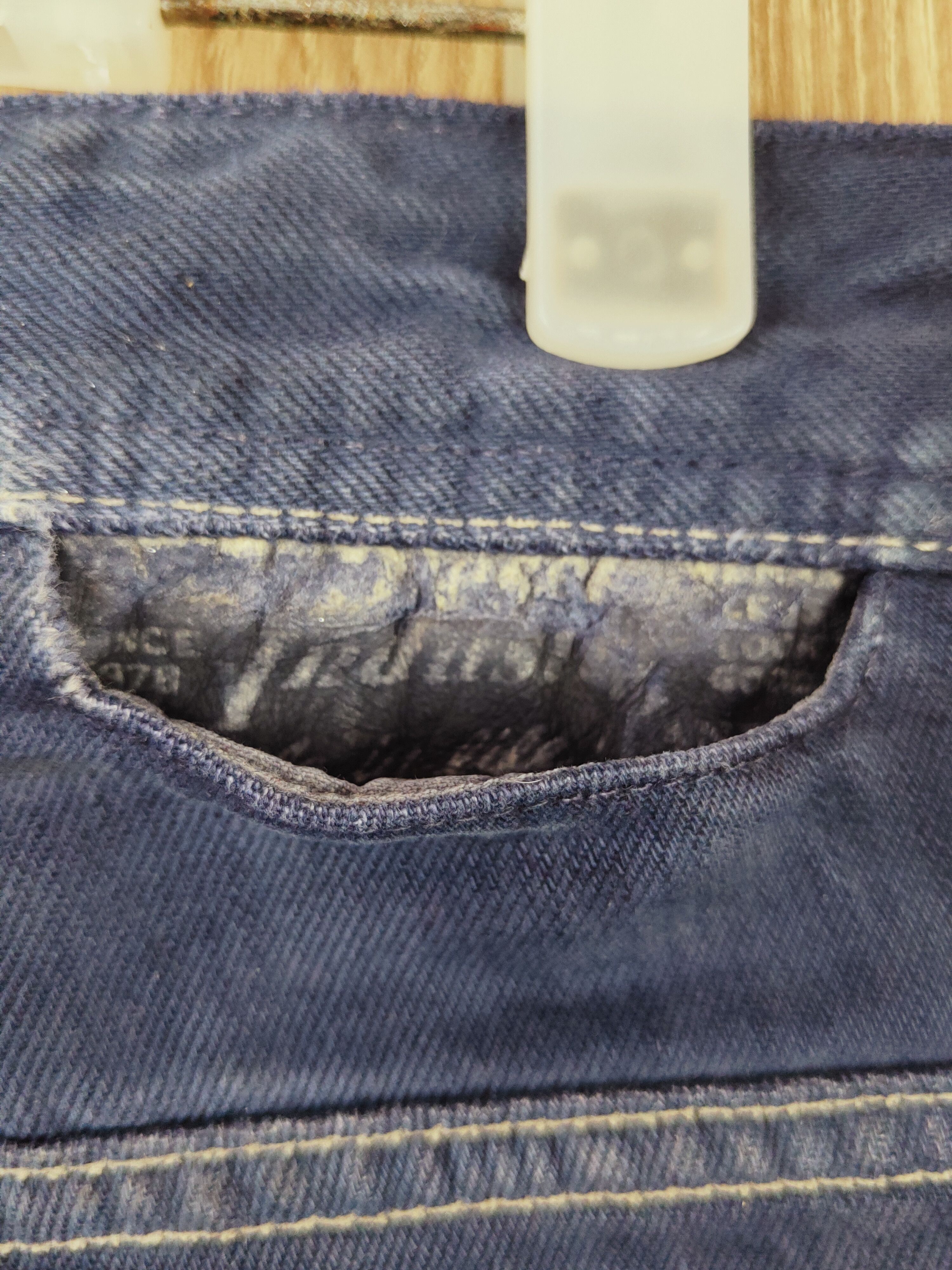 Diesel Diesel Safado Dark Blue Distressed Ripped denim Jeans #W794 Size US 29 - 9 Thumbnail