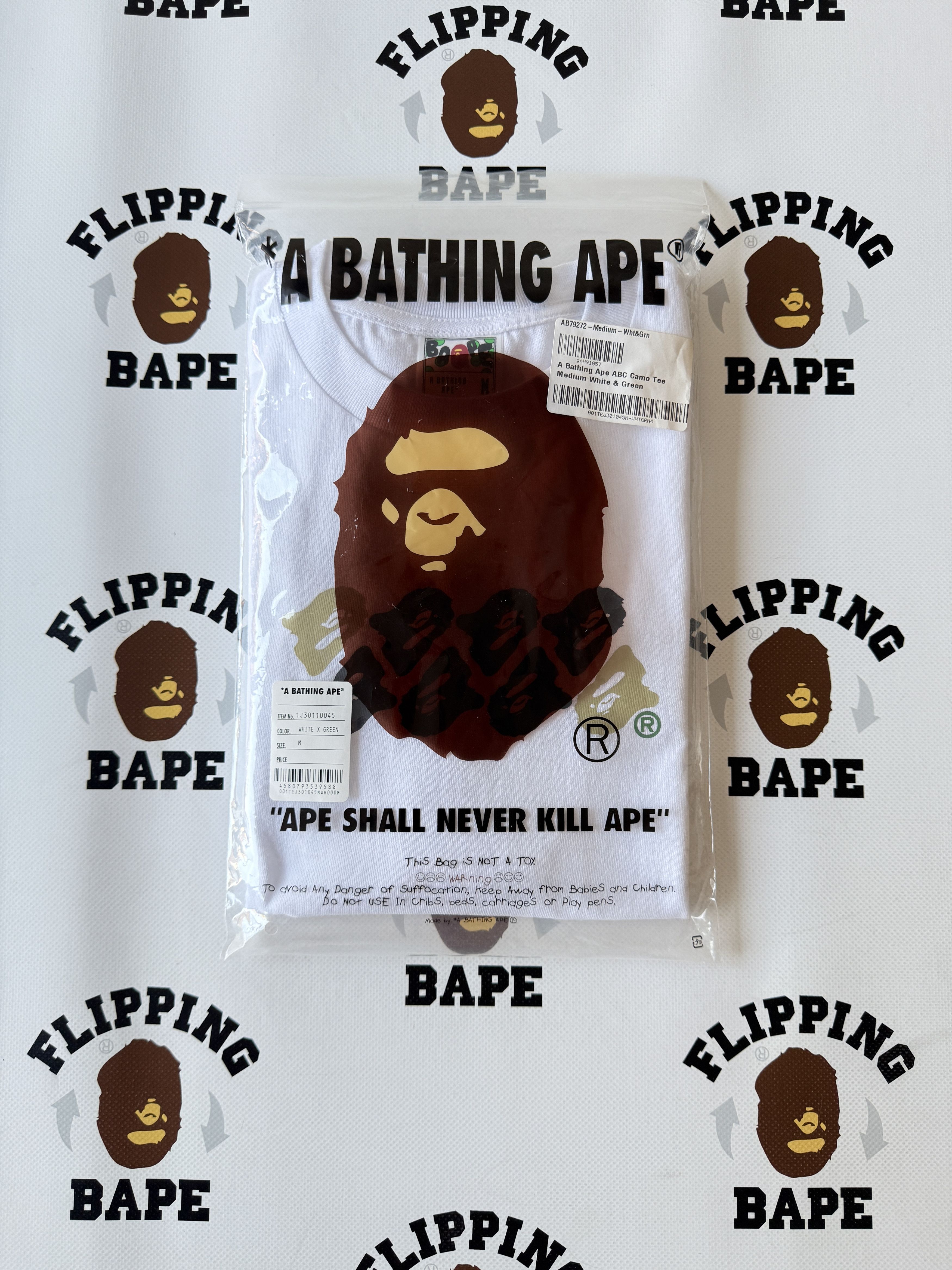 Bape BAPE ABC CAMO TEE Size US M / EU 48-50 / 2 - 10 Thumbnail