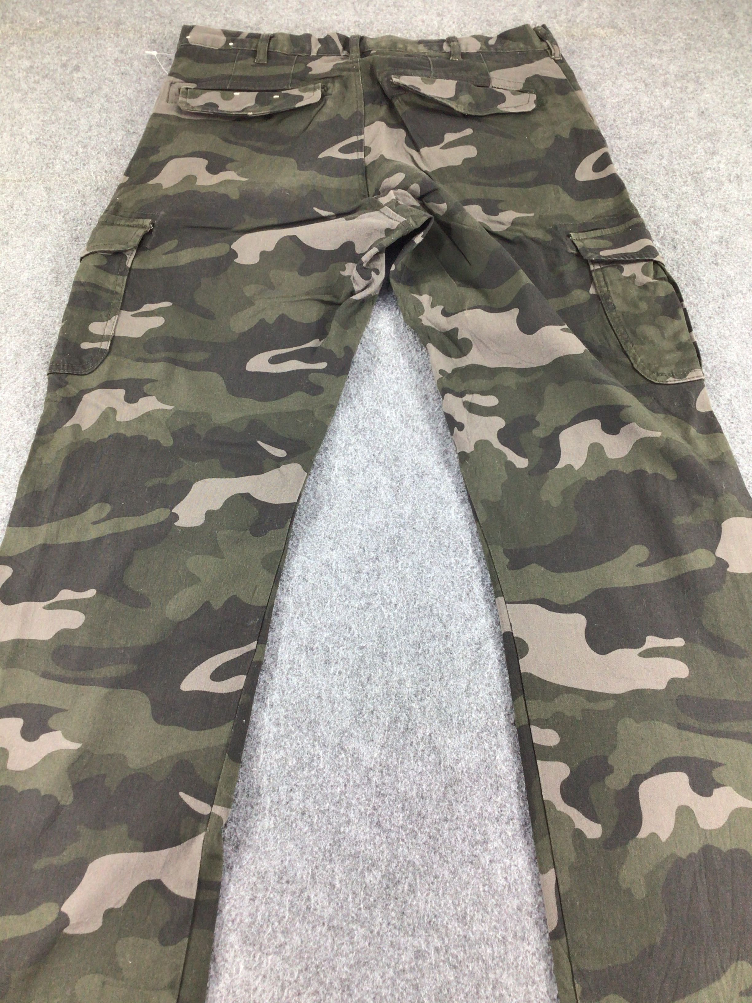 Japanese Brand Troy Bros Camo Cargo Pant -J147 Size US 32 / EU 48 - 4 Thumbnail