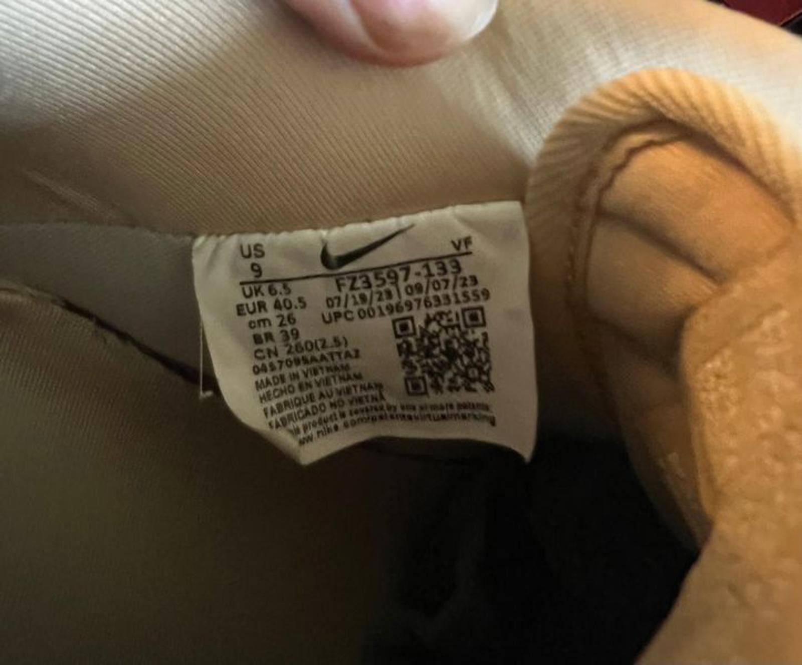 Nike Nike Air Force 1 '07 Sail Sesame Womens (Size 9) Size US 9 / IT 39 - 4 Thumbnail