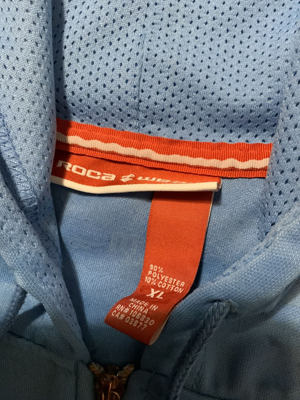 Rocawear × Vintage Vintage Y2K 2000s Rocawear Denim Flight Wings Zip Hoodie Size US XL / EU 56 / 4 - 7 Thumbnail