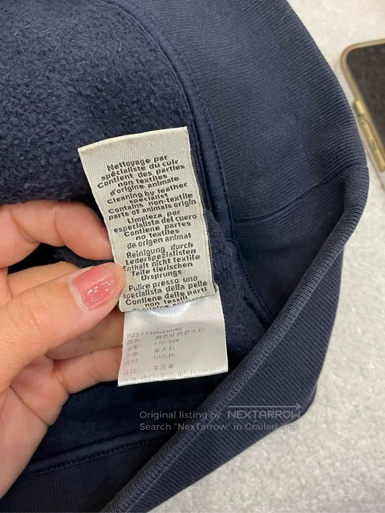 Hermes Hermes Sweatshirt, Navy Blue Size US M / EU 48-50 / 2 - 6 Thumbnail
