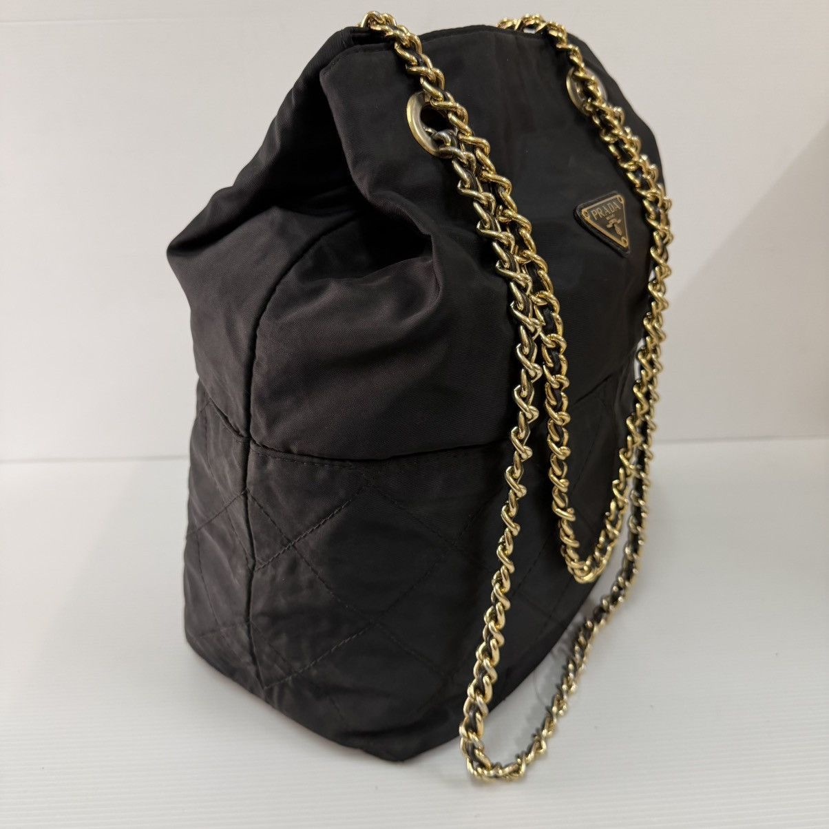 Prada Prada Nylon Vintgae Shoulder Chain Bag Size ONE SIZE - 2 Thumbnail