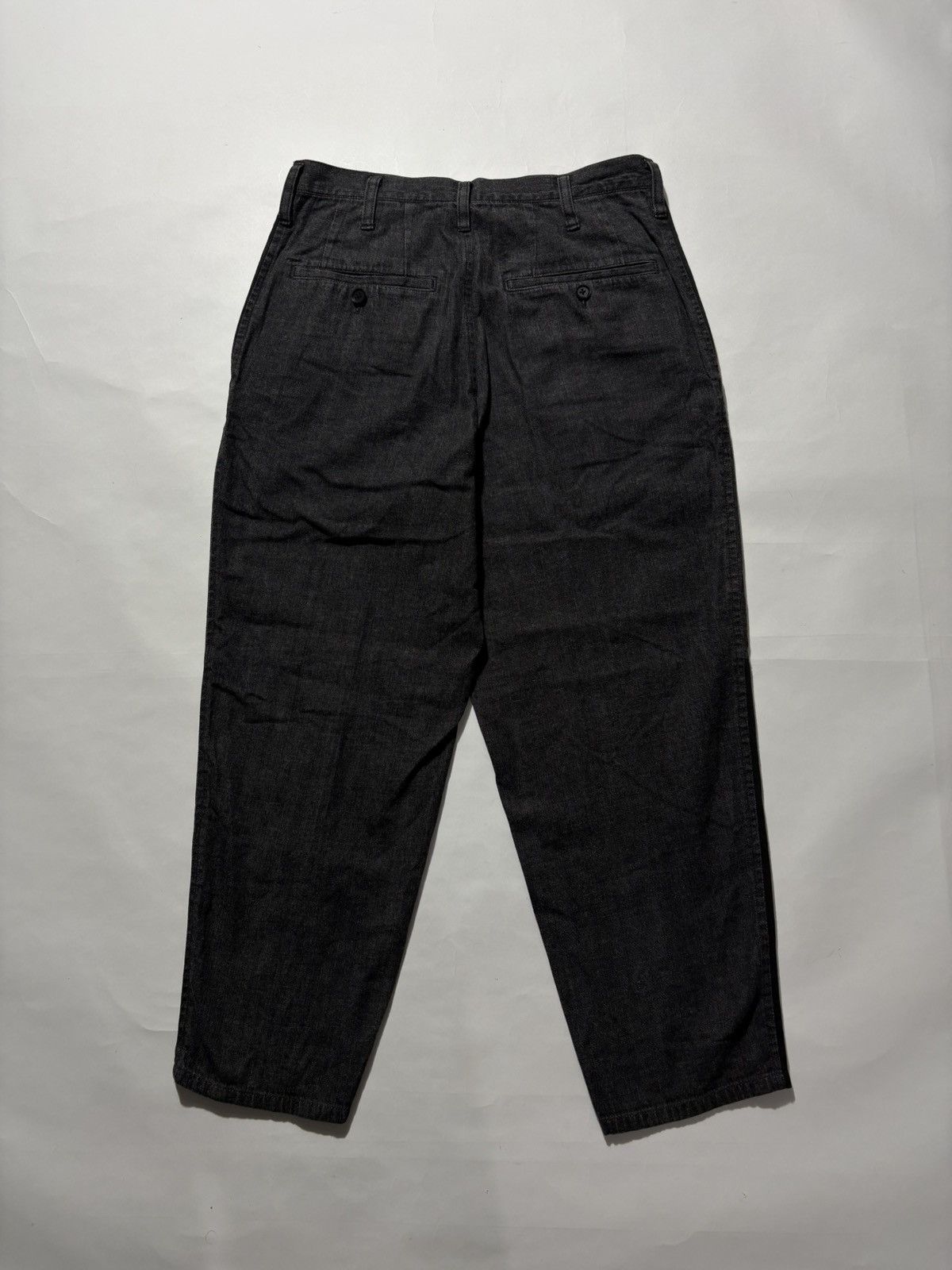 Yohji Yamamoto YOHJI YAMAMOTO POUR HOMME PATCHWORK DENIM PANTS Size US 30 / EU 46 - 2 Thumbnail