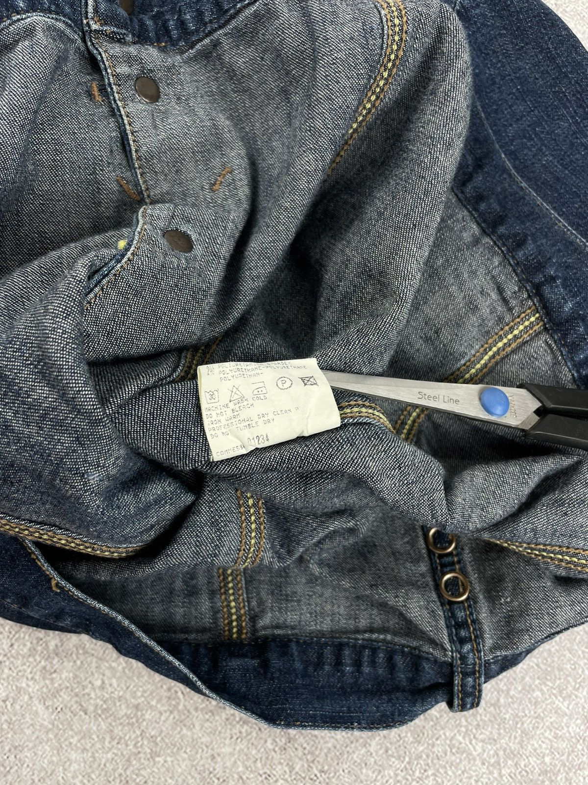 Japanese Brand × Marithe + Francois Girbaud Marithe Francois Girbaud Denim Jacket Y2k Size L / US 10 / IT 46 - 13 Thumbnail
