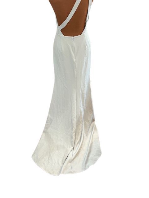 Mac Duggal One Shoulder Jersey Mermaid Gown in Powder Blue Size M / US 6-8 / IT 42-44 - 8 Thumbnail
