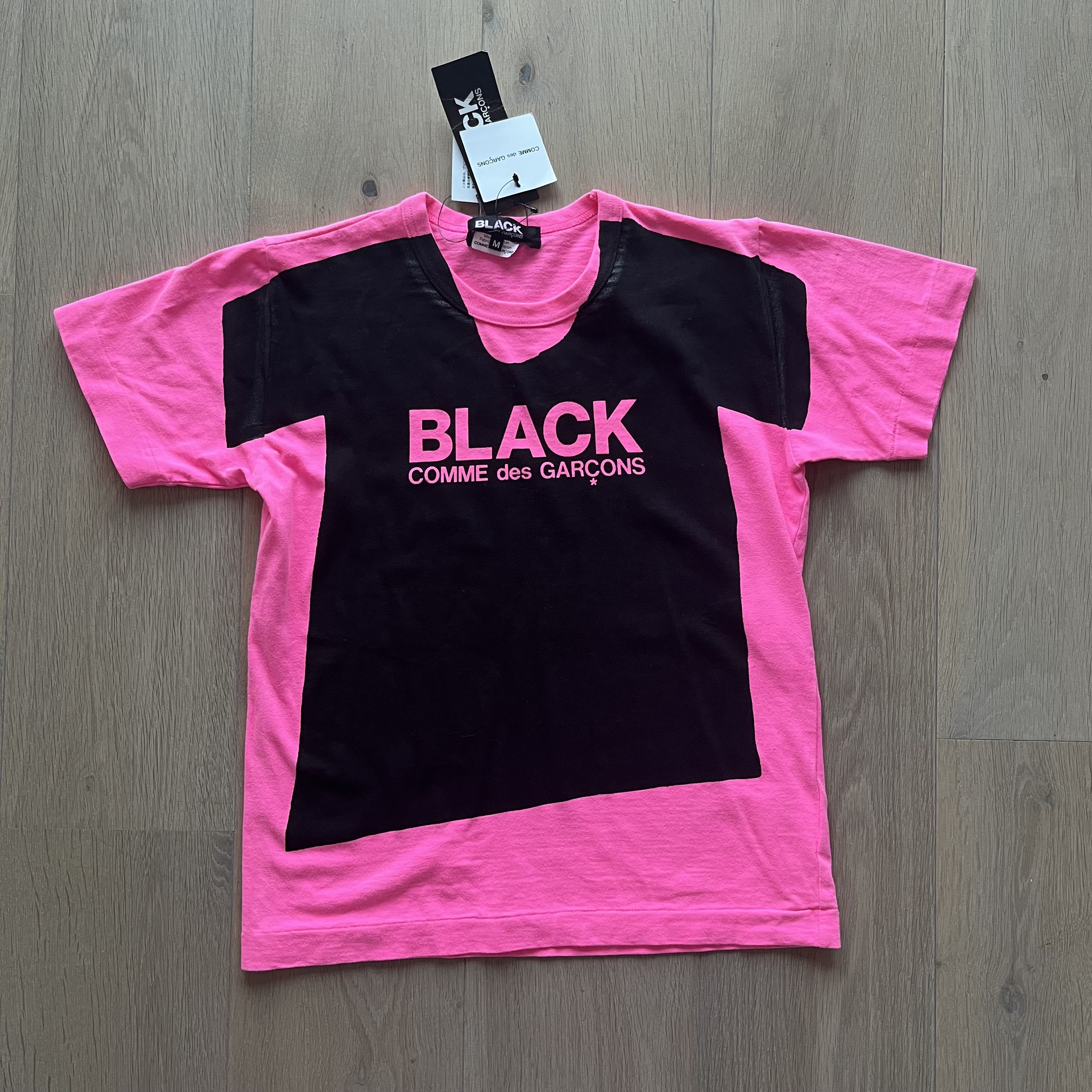 Comme des Garcons × Comme des Garcons Black Fluorescent T Shirt Size US XS / EU 42 / 0 - 1 Thumbnail