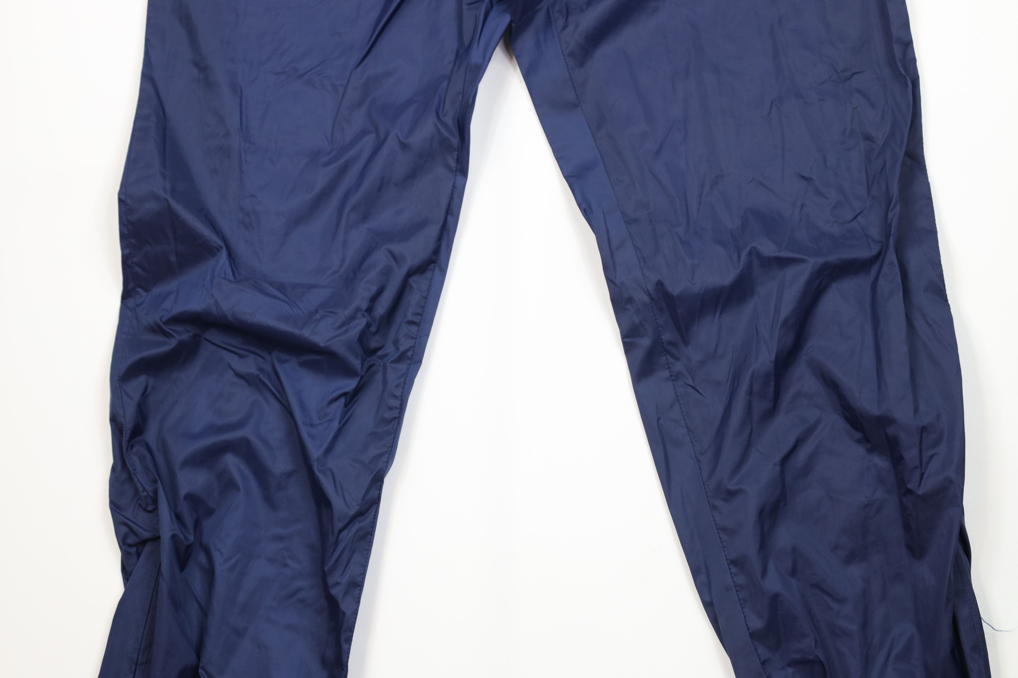 Vintage Vintage 90s Streetwear Lined Windbreaker Joggers Pants Blue Size US 34 / EU 50 - 3 Thumbnail
