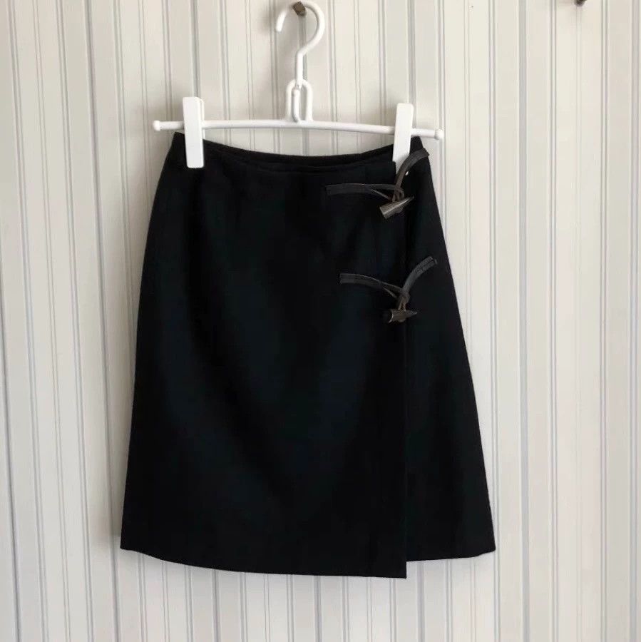 Comme des Garcons Comme des Garcons Leather Wrap Skirt Size US 28 / EU 44 - 1 Thumbnail