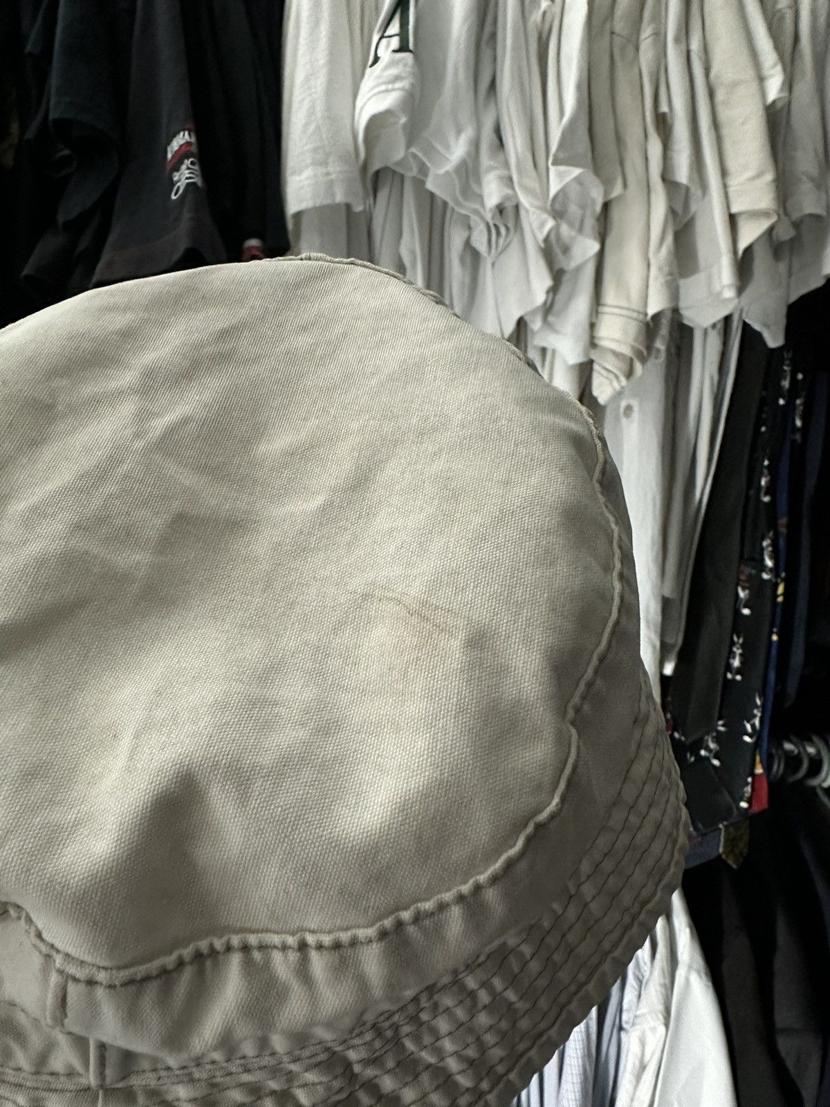 Levi's × Levi's Vintage Clothing × Vintage 🚨Vintage Levis MADE IN USA RARE 90s Bucket Hat Denim Size ONE SIZE - 8 Thumbnail