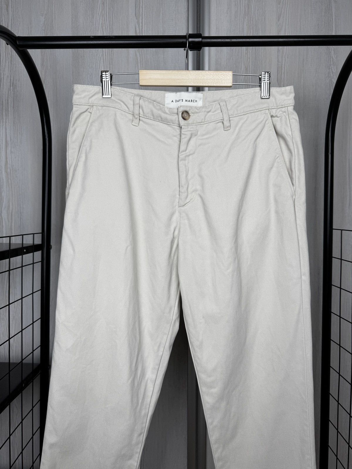 A Day's March A Day’s march Miller beige lyocell cotton designer pants 50 Size US 34 / EU 50 - 3 Thumbnail