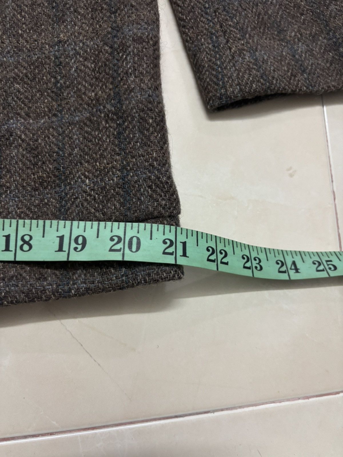 Calvin Klein VINTAGE CALVIN KLEIN WOOL PLAID BLAZER Size 34R - 10 Thumbnail