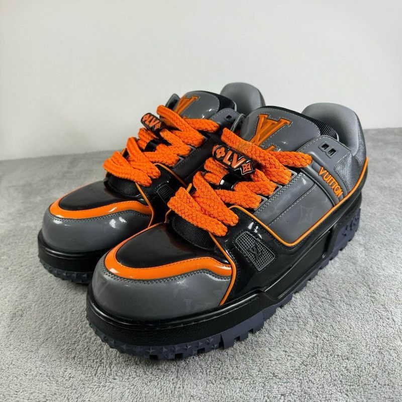 Louis Vuitton Louis Vuitton Trainer Maxi Low Top Sneakers -2508 Size US 10.5 / EU 43-44 - 1 Thumbnail